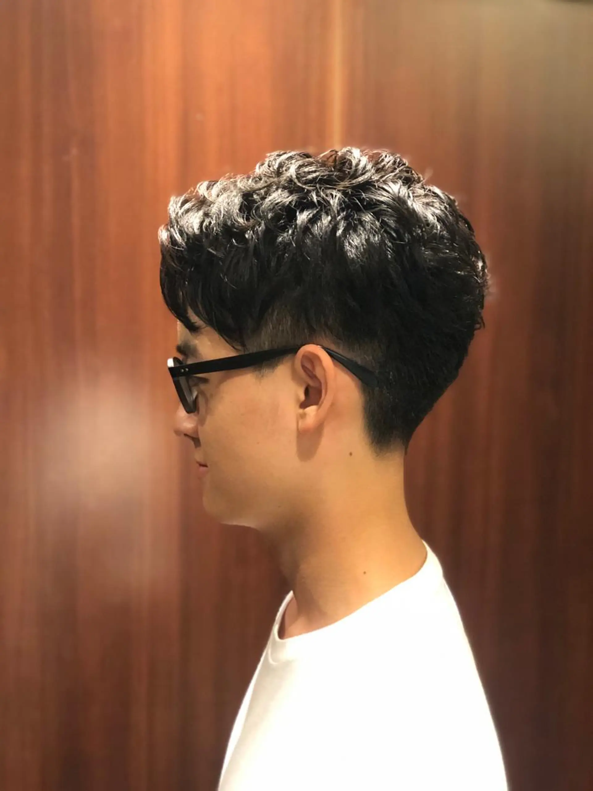 ショート パーマ メンズ/無料カット /齋藤郁美のヘアスタイル