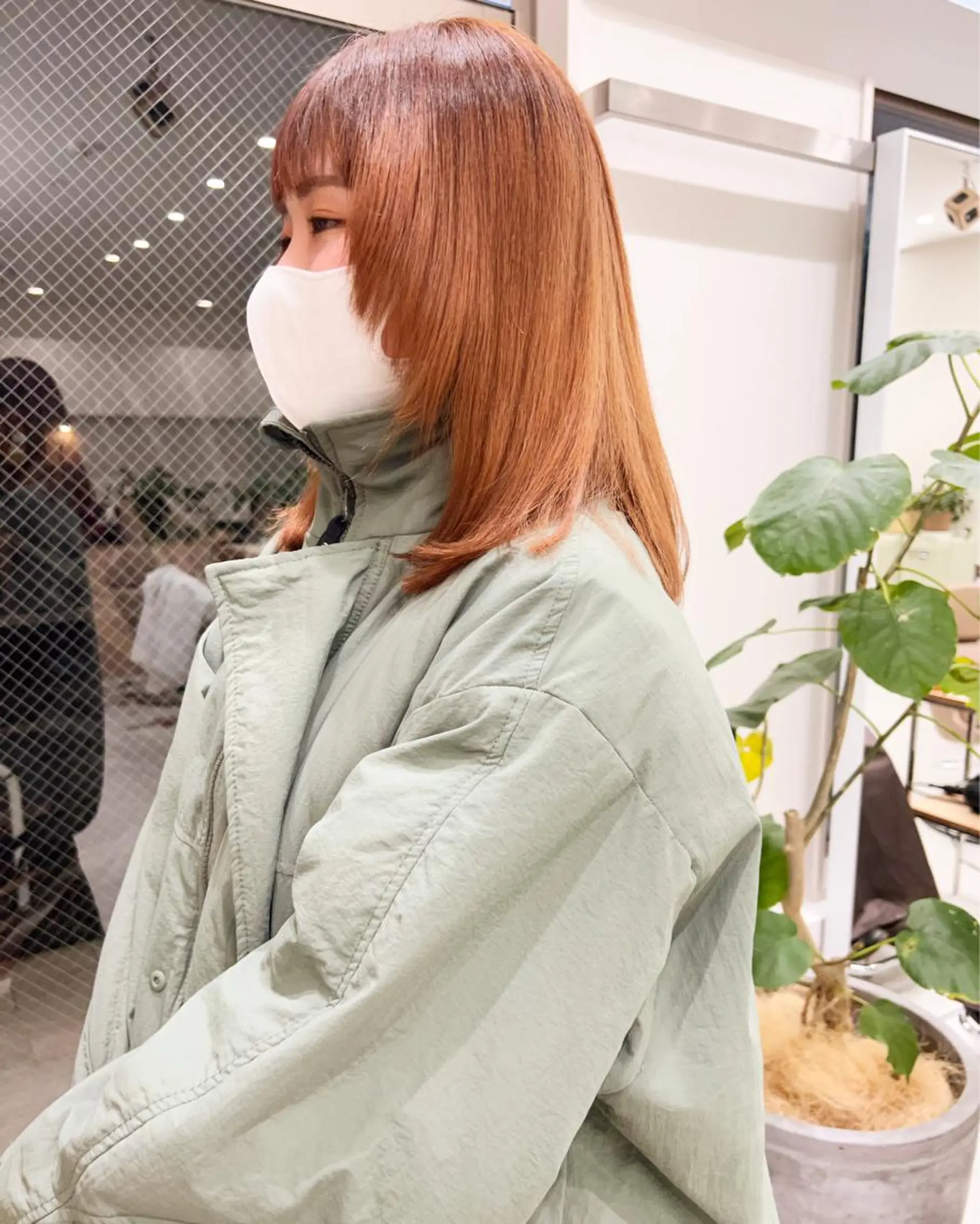 ミディアム 顔まわりレイヤー レイヤーカット 似合わせカット🫧 /パーマRINAのヘアスタイル