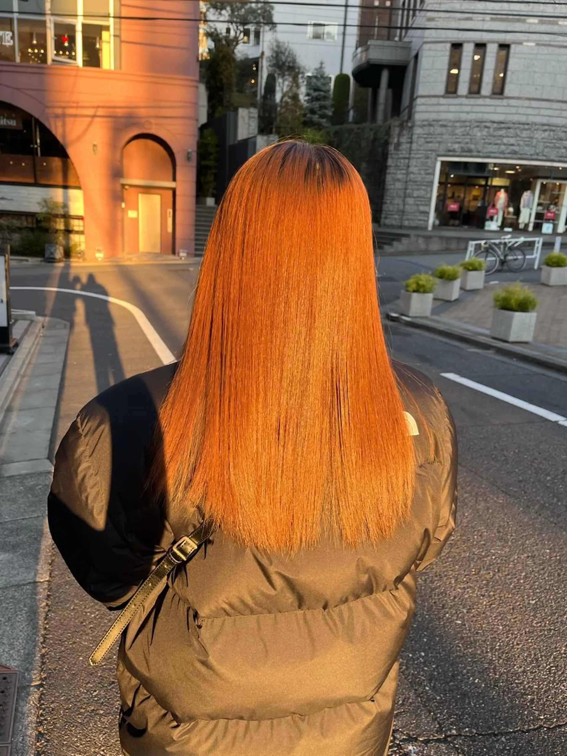 ロング カラー パーマ 髪質改善/縮毛矯正 艶カラー/珠聡のヘアスタイル