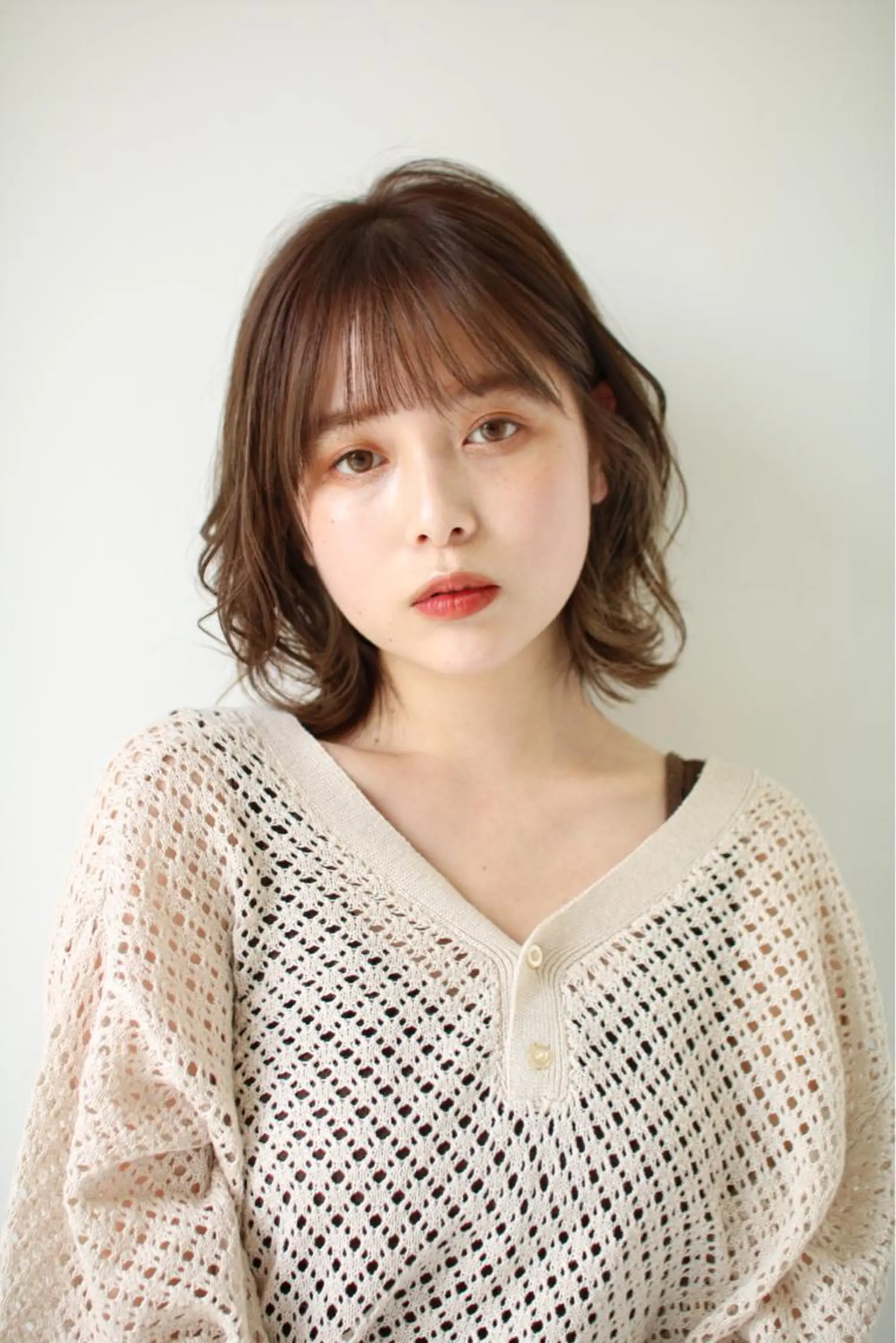 ミディアム La fith hair rond 立川店所属・kyosuke 透明感カラーのヘアスタイル