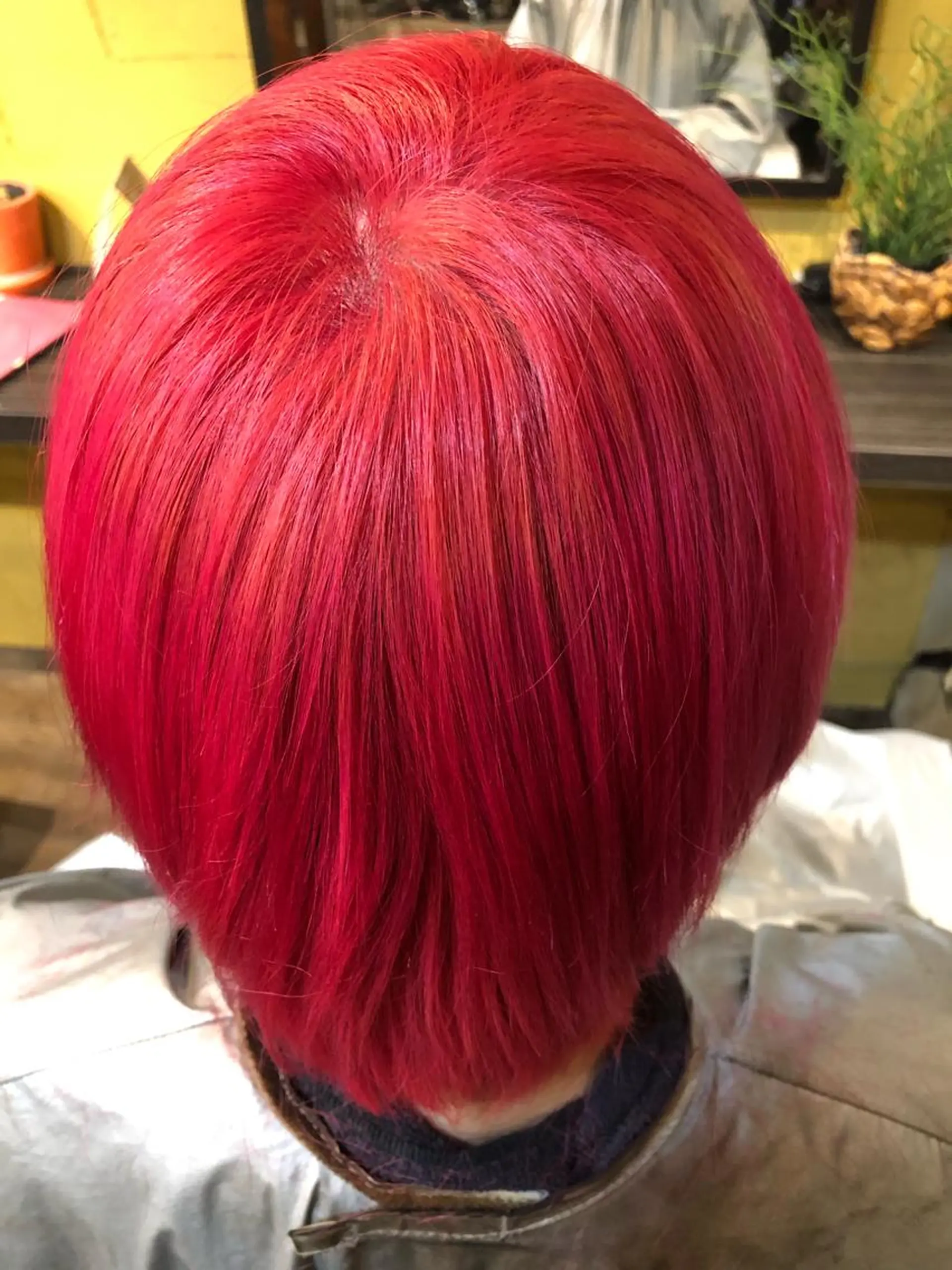 カラー ダブルカラー ピンクカラー ヘアカラー MENAトリートメント専門店bySafaria所属・ISHIMORI  のヘアスタイル