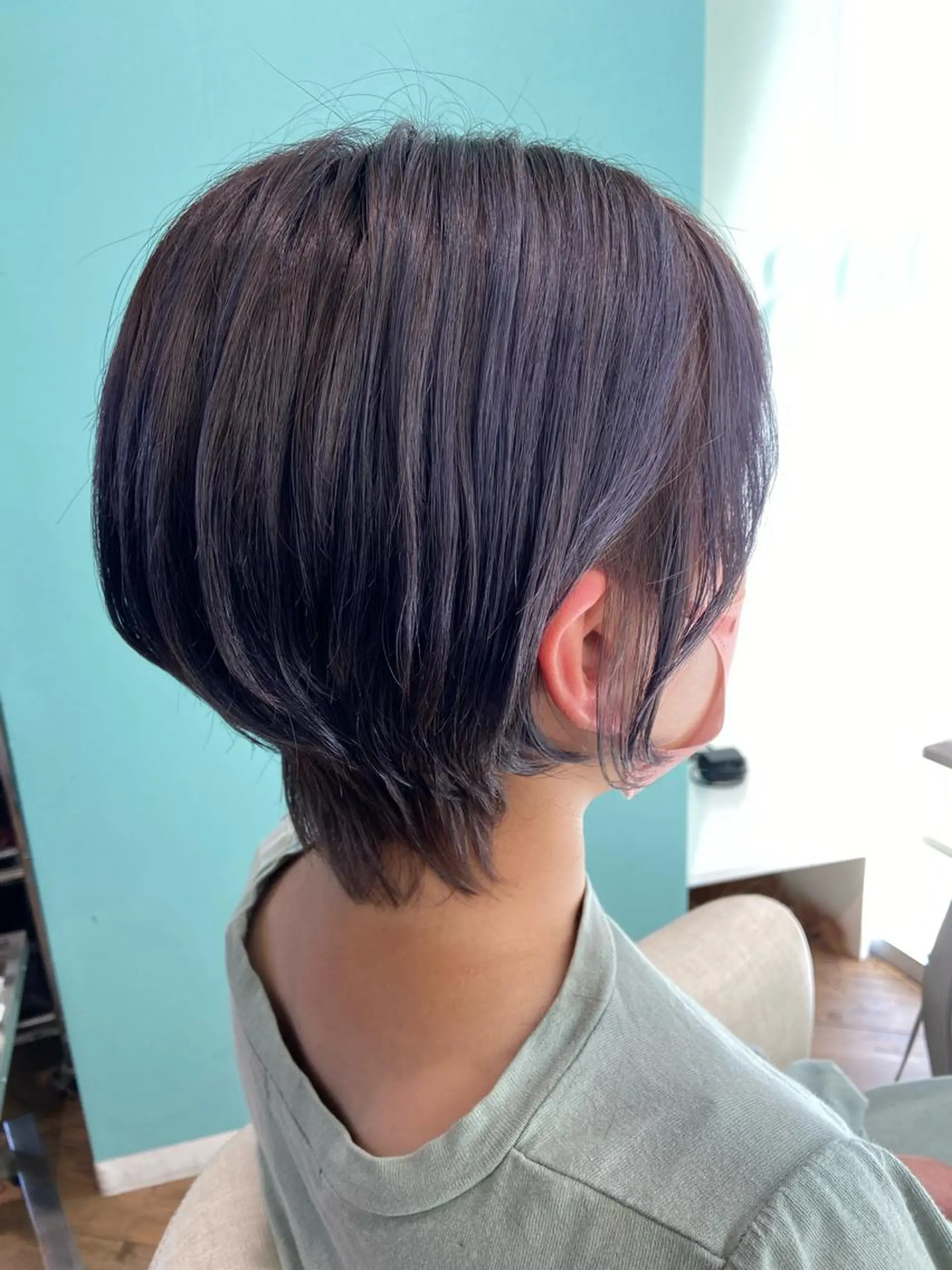 ショート カラー カット ヘアカラー トリートメント 🧸プルエクステ❤︎ ネイルKAO🧸のヘアスタイル