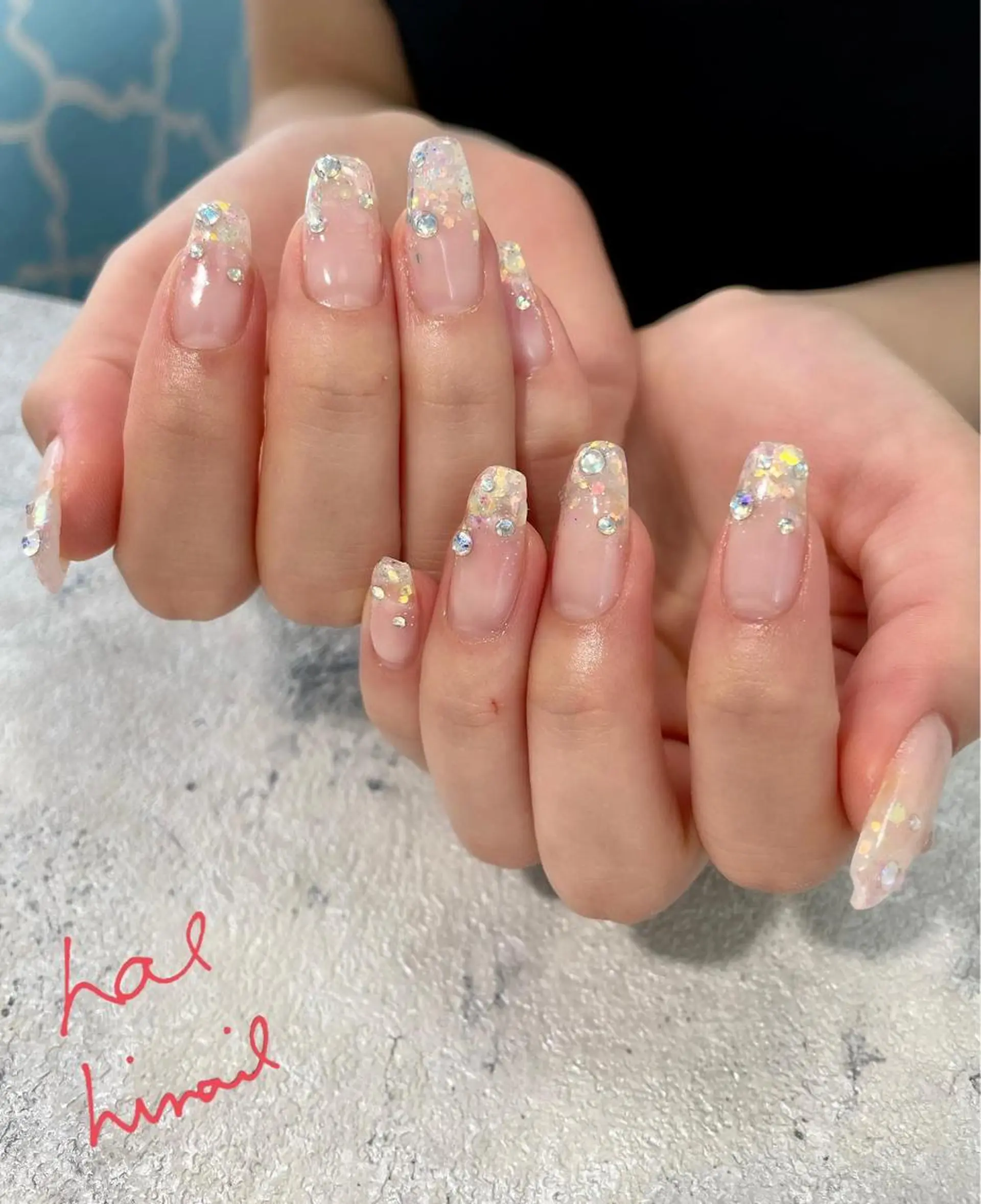 ネイル グラデーション はるひな ねいるのネイルデザイン