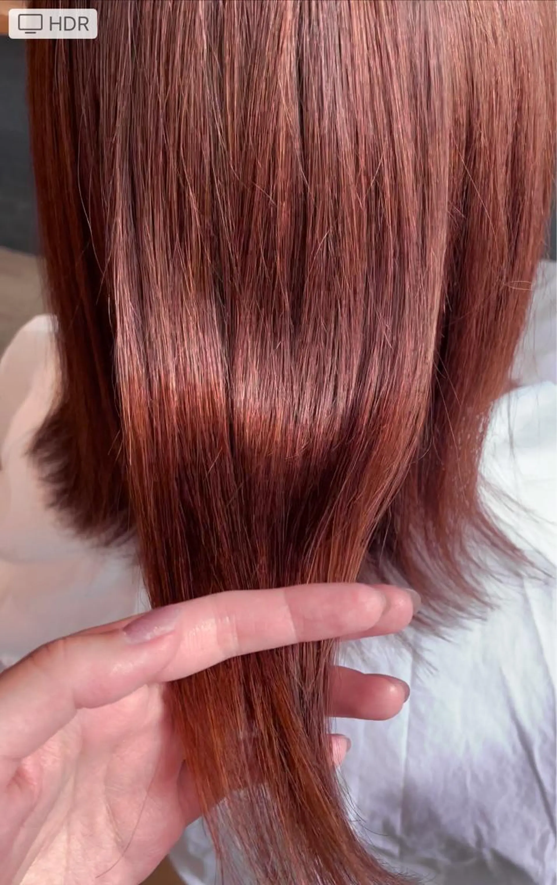 ミディアム カラー ピンクカラー 髪質改善 minami /髪質改善のヘアスタイル