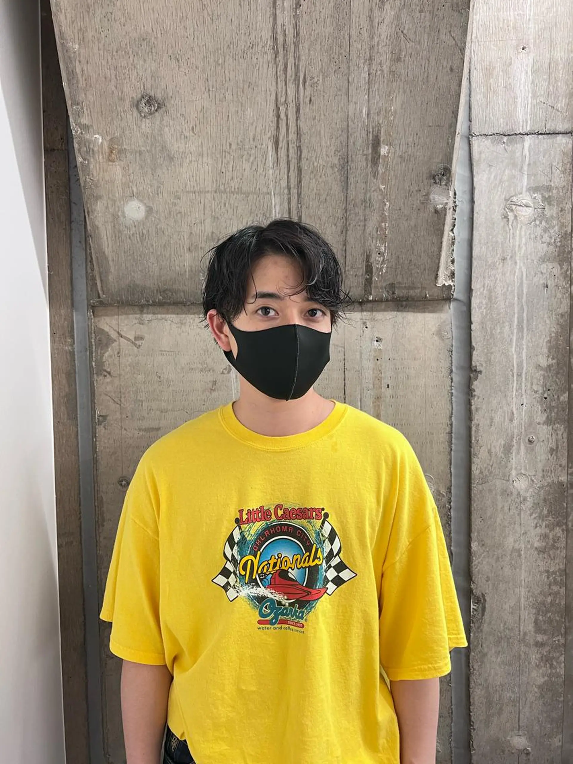 ショート カラー パーマ メンズ メンズパーマ カット トリートメント メンズパーマ /SUNAOのヘアスタイル