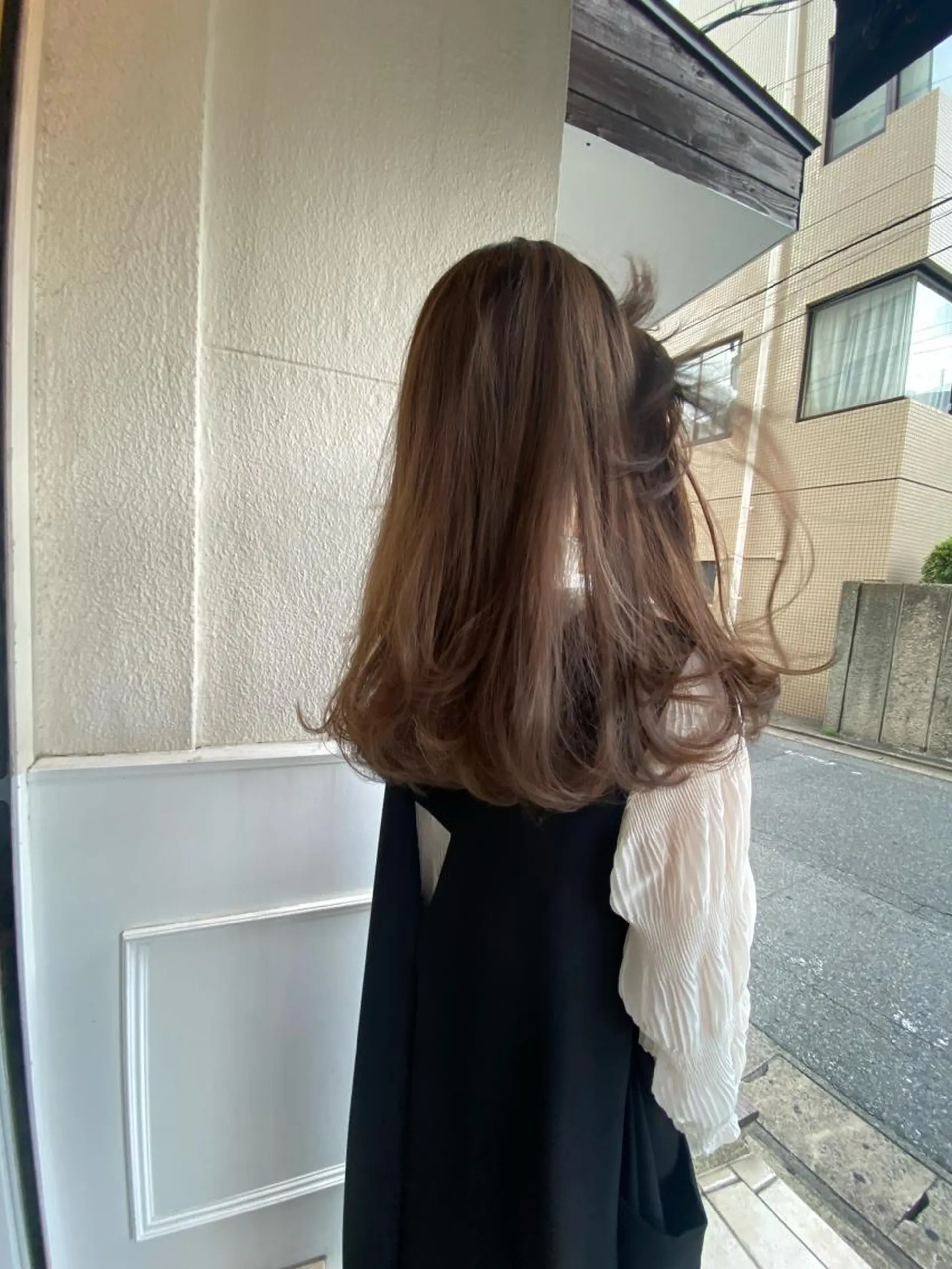 ミディアム カット ヘアカラー トリートメント Musiiik hairのヘアスタイル