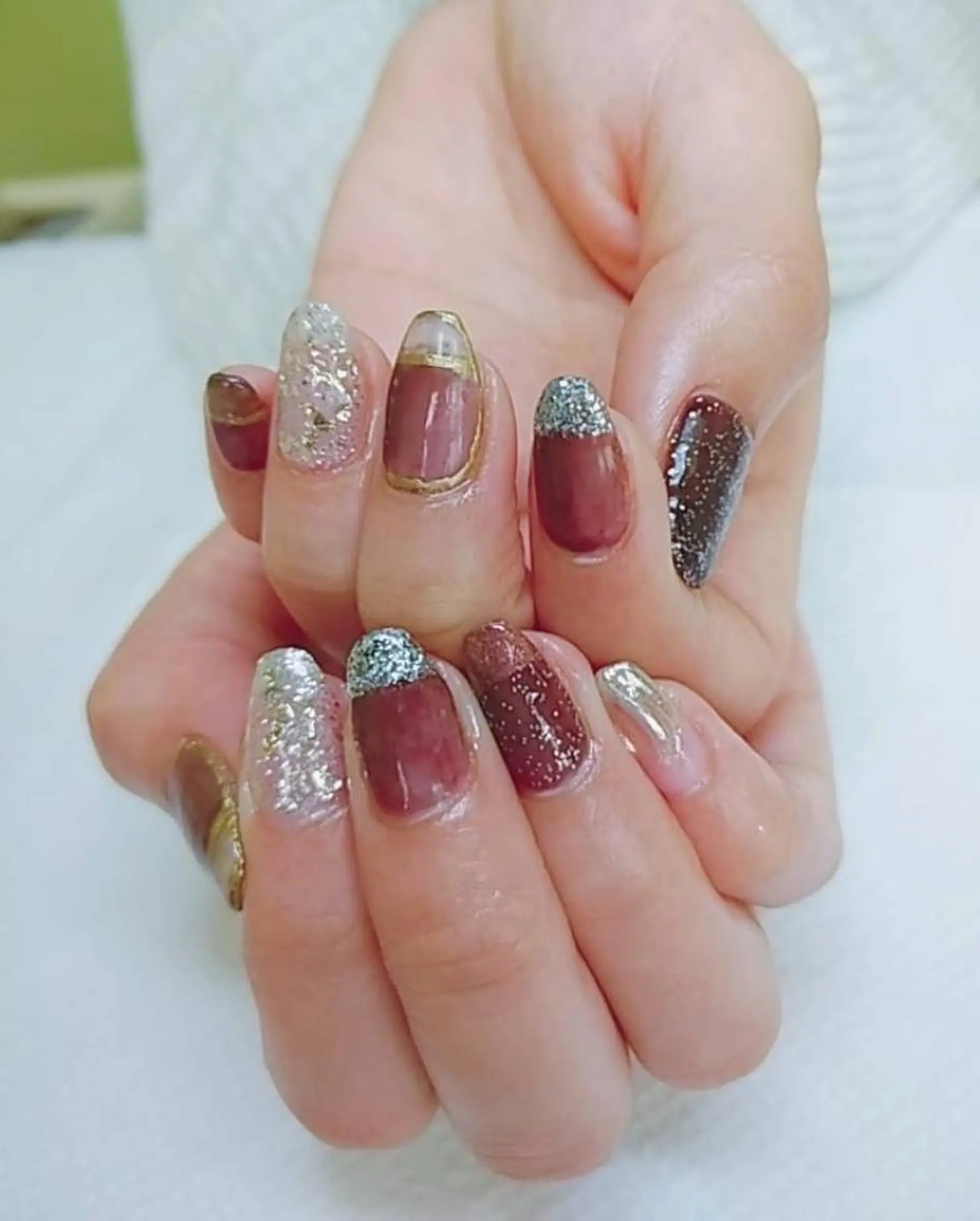 ネイル ハンドネイル ハンドケア プライベートサロン RosyLily所属・プライベートサロン Rosy Lilyのネイルデザイン