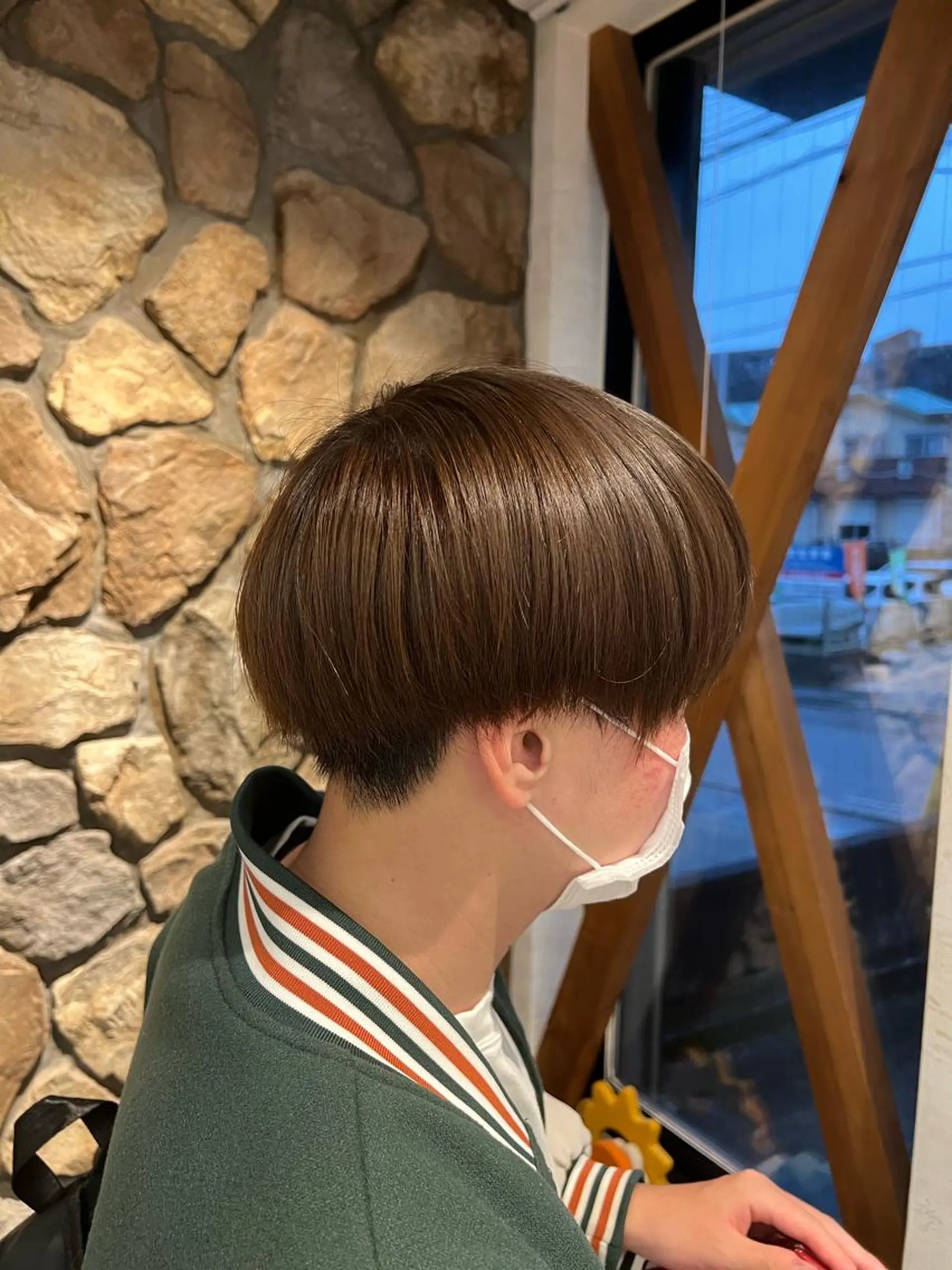 ショート カラー メンズ メンズブリーチ ブリーチ ブラウンカラー ブリーチなしカラー ヘアカラー Ami ブリーチ/ハイトーンのヘアスタイル