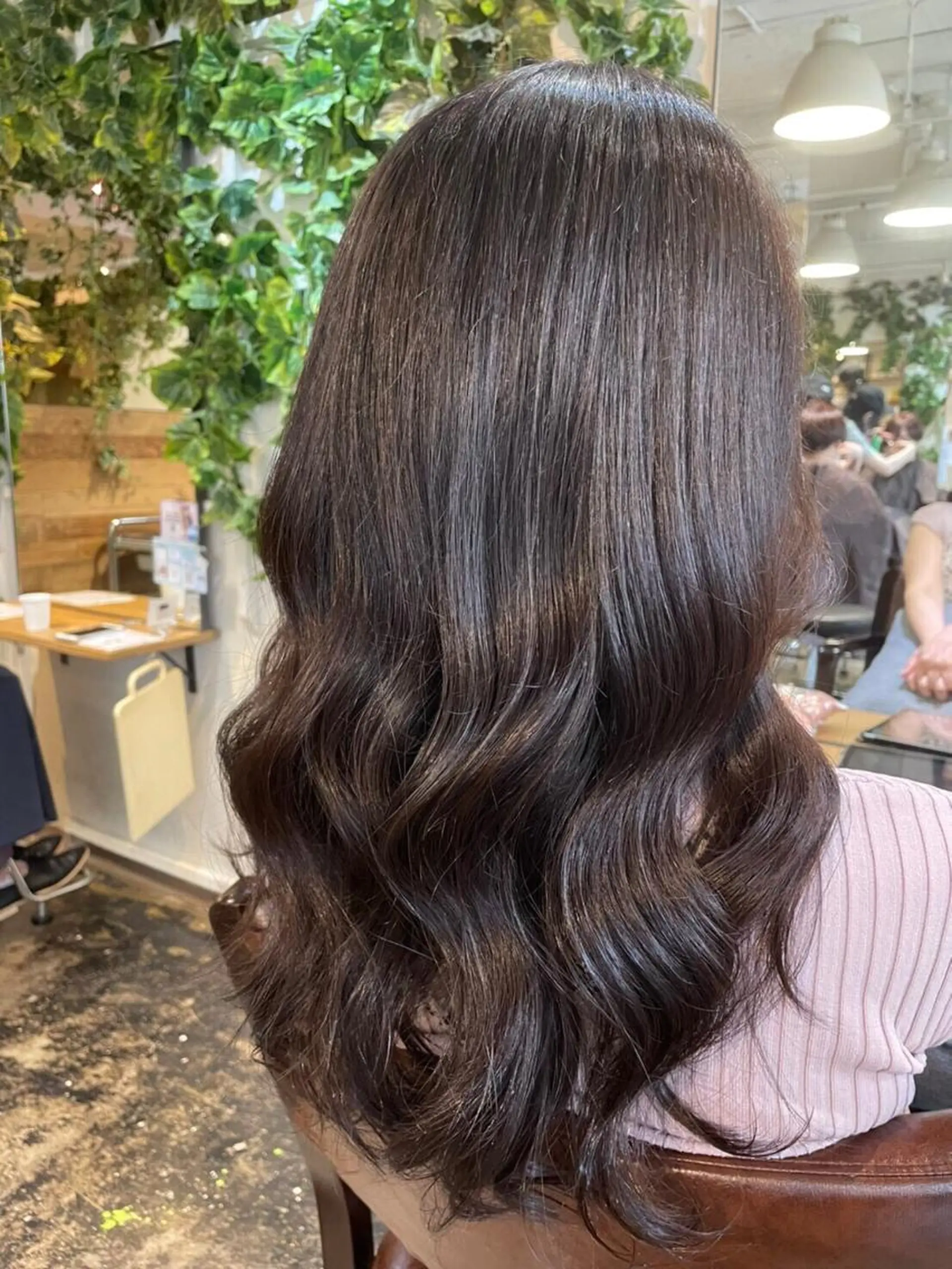 ロング カラー ダブルカラー ハイライトカラー イルミナカラー ハイライト 髪質改善 ヘアカラー N° 秋田店【ナンバー】のヘアスタイル