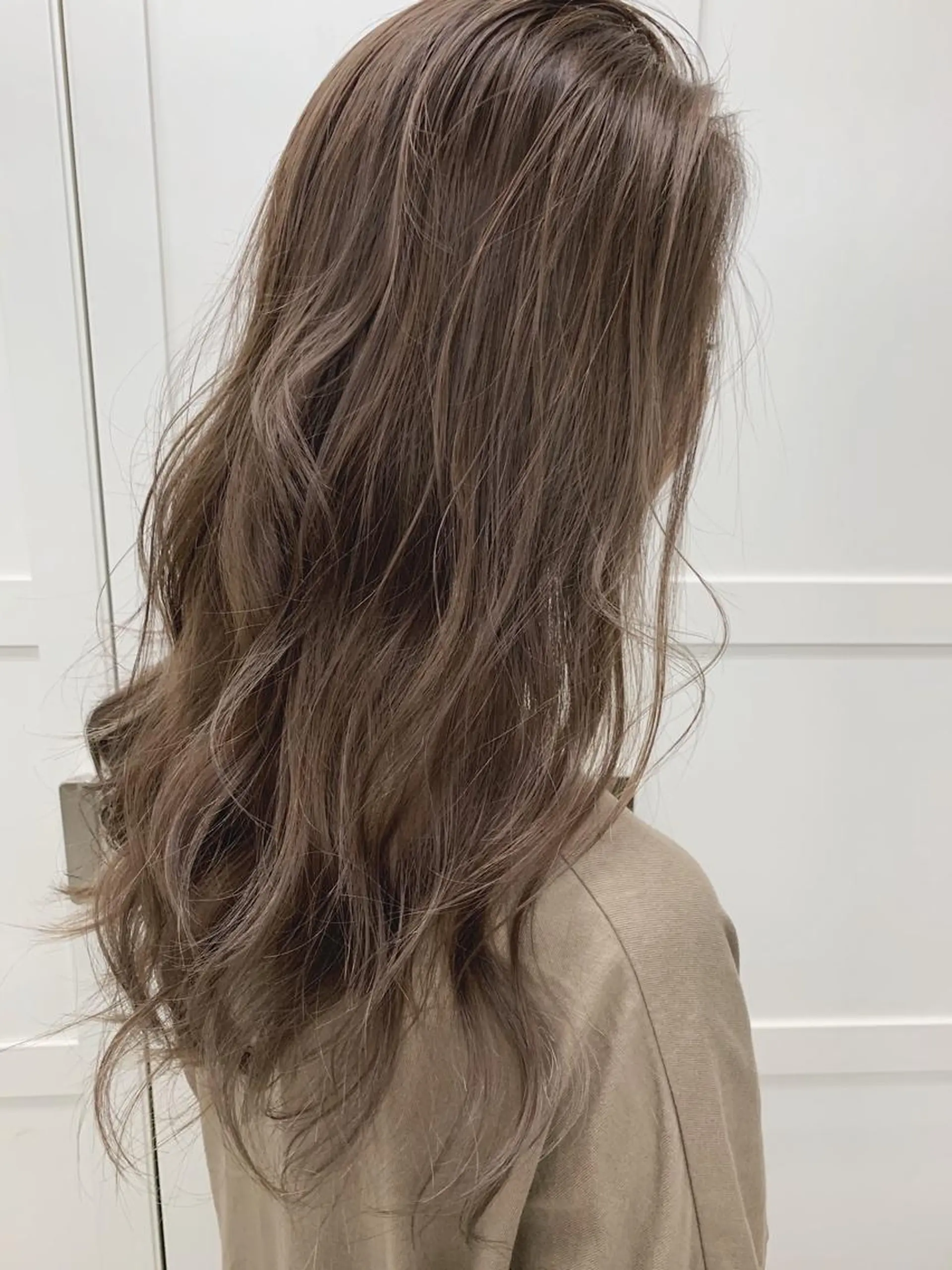 セミロング カラー ヘアアレンジ ハットリ /北習志野のヘアスタイル