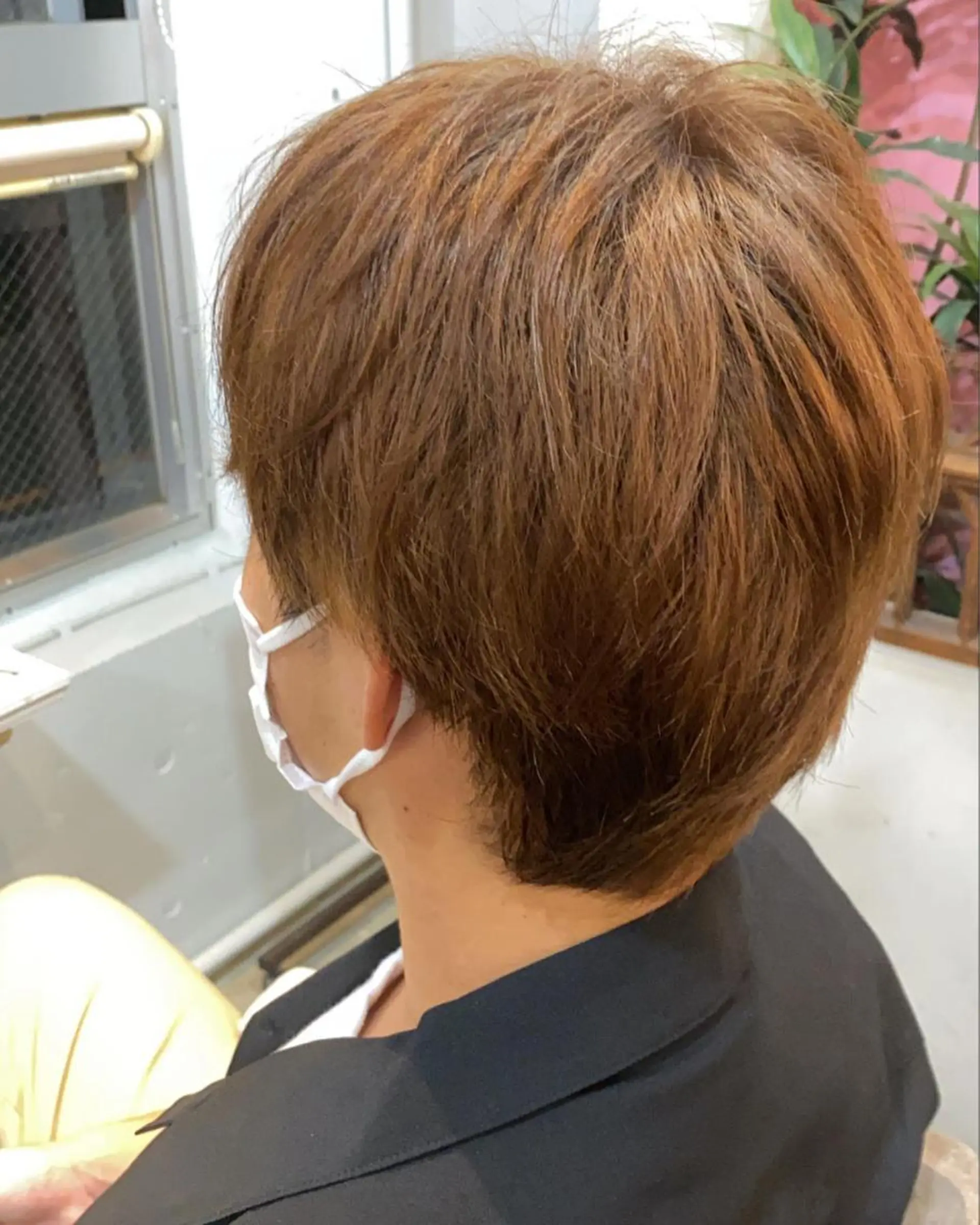 ショート カラー メンズ 西田辺/ タカスナオヤのヘアスタイル