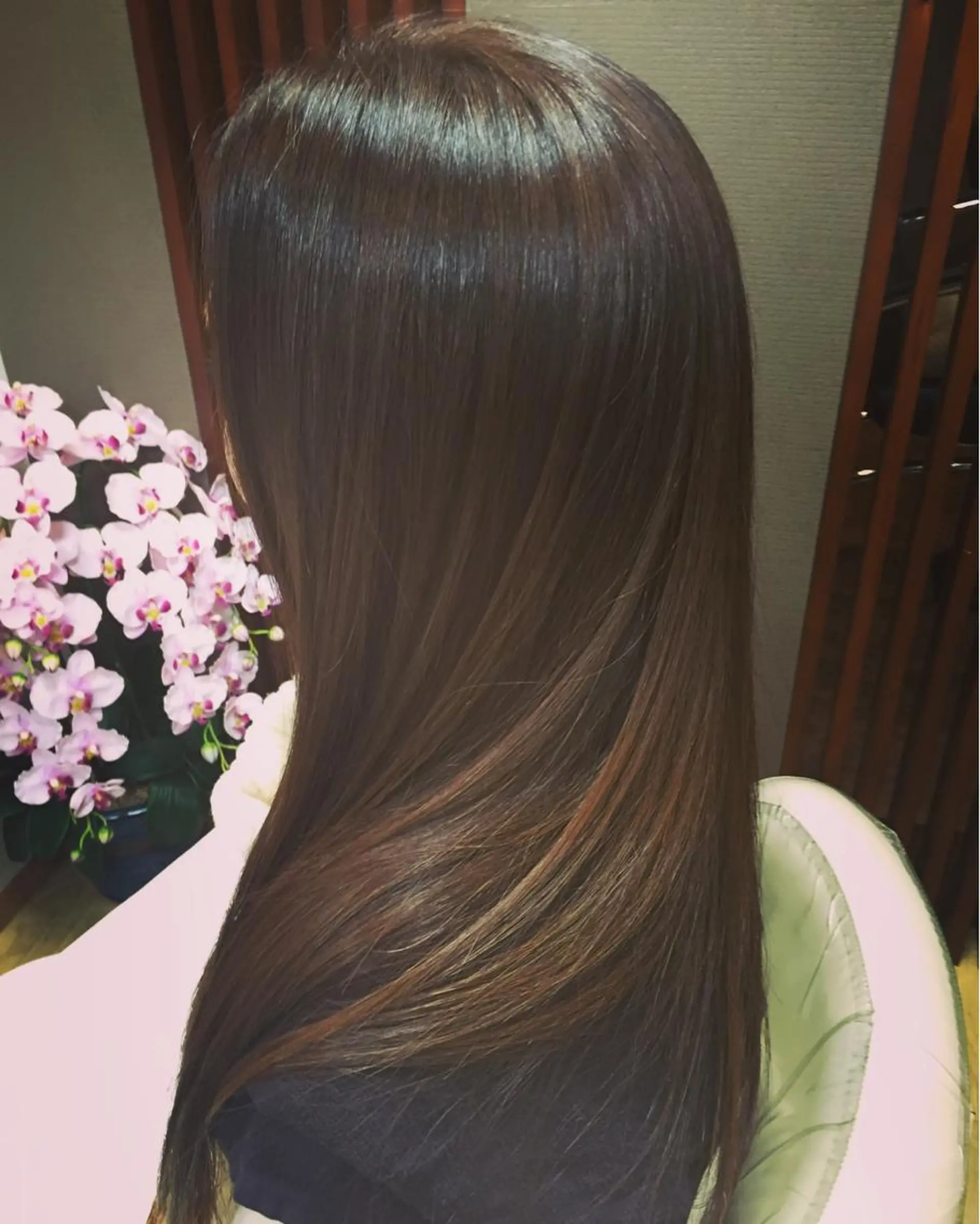 ロング カット 縮毛矯正 トリートメント Libertas所属・菊池 邦之のヘアスタイル