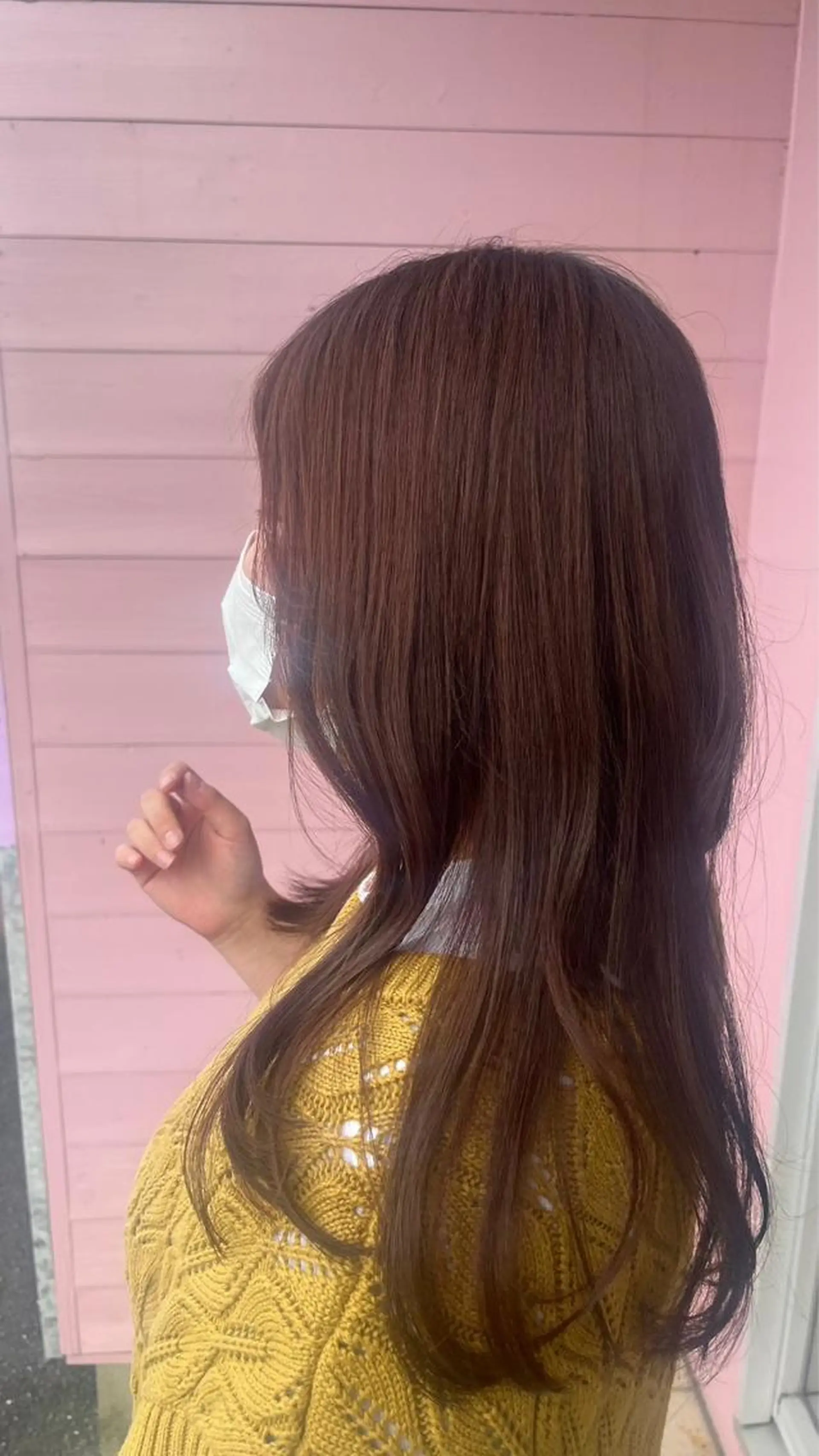 カラー バレイヤージュ ブリーチ ケアブリーチ 透明感カラー デザインカラー ミシェル /韓国ヘア🕊️のヘアスタイル