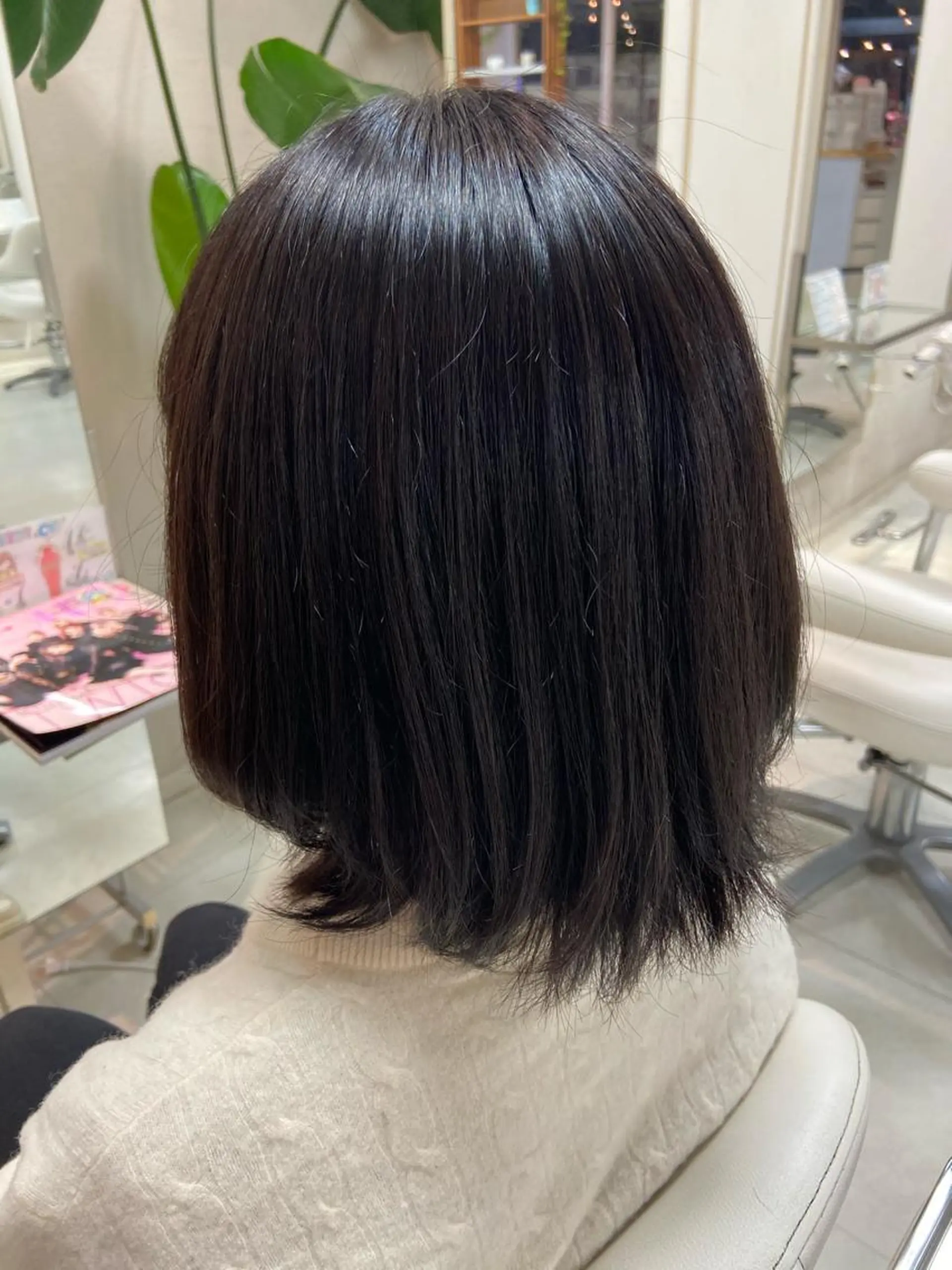 ショート カラー ブルーカラー カット ヘアカラー トリートメント 菊地 美憂のヘアスタイル