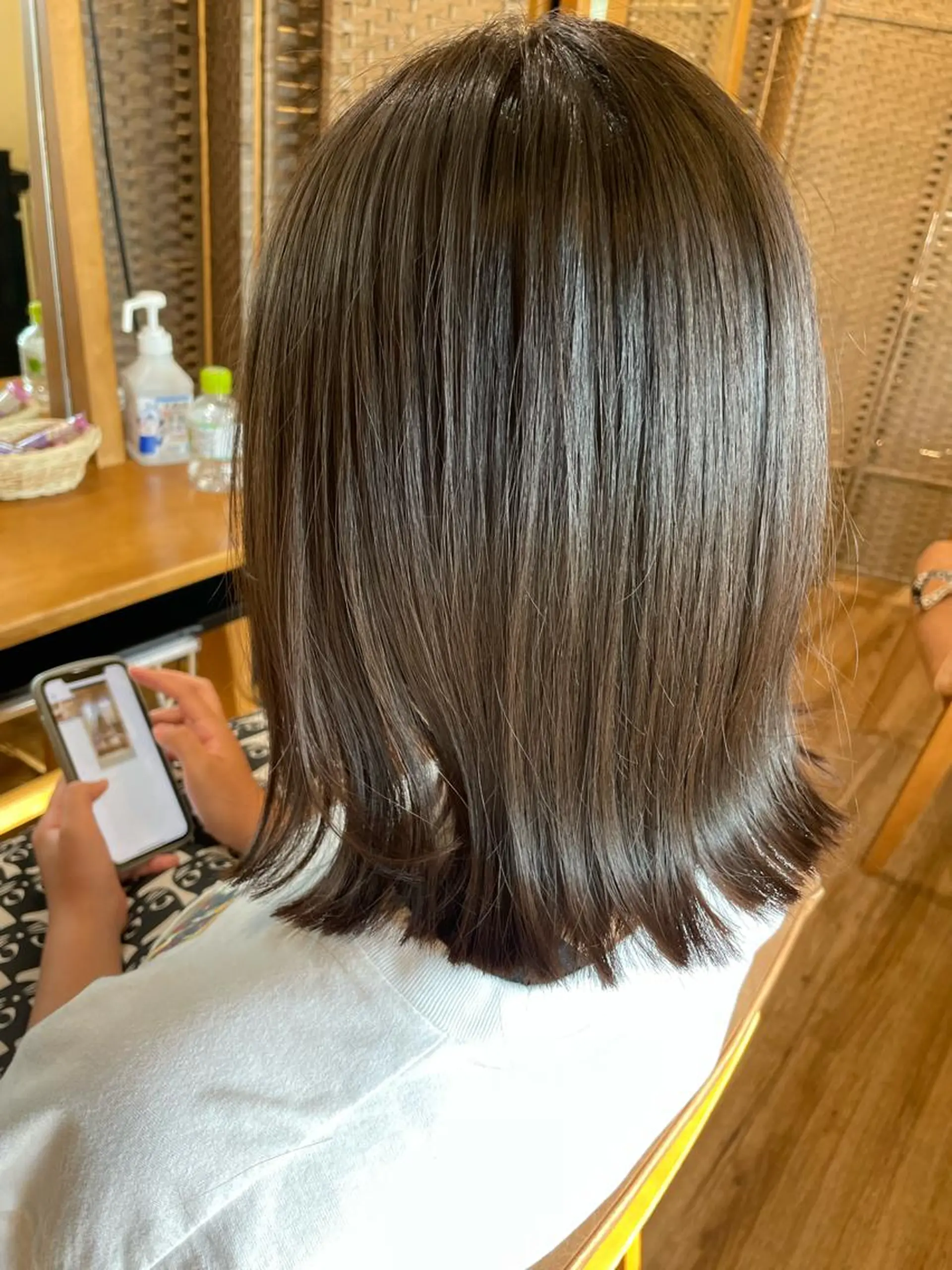 ミディアム 林 花鈴🐇🌸のヘアスタイル