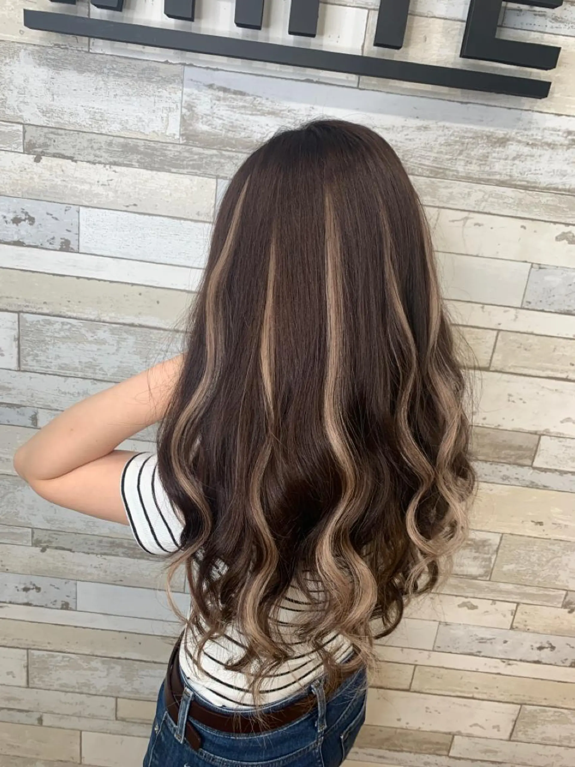 ロング ハイトーン✨艶髪💘 💘 AYANO💘のヘアスタイル