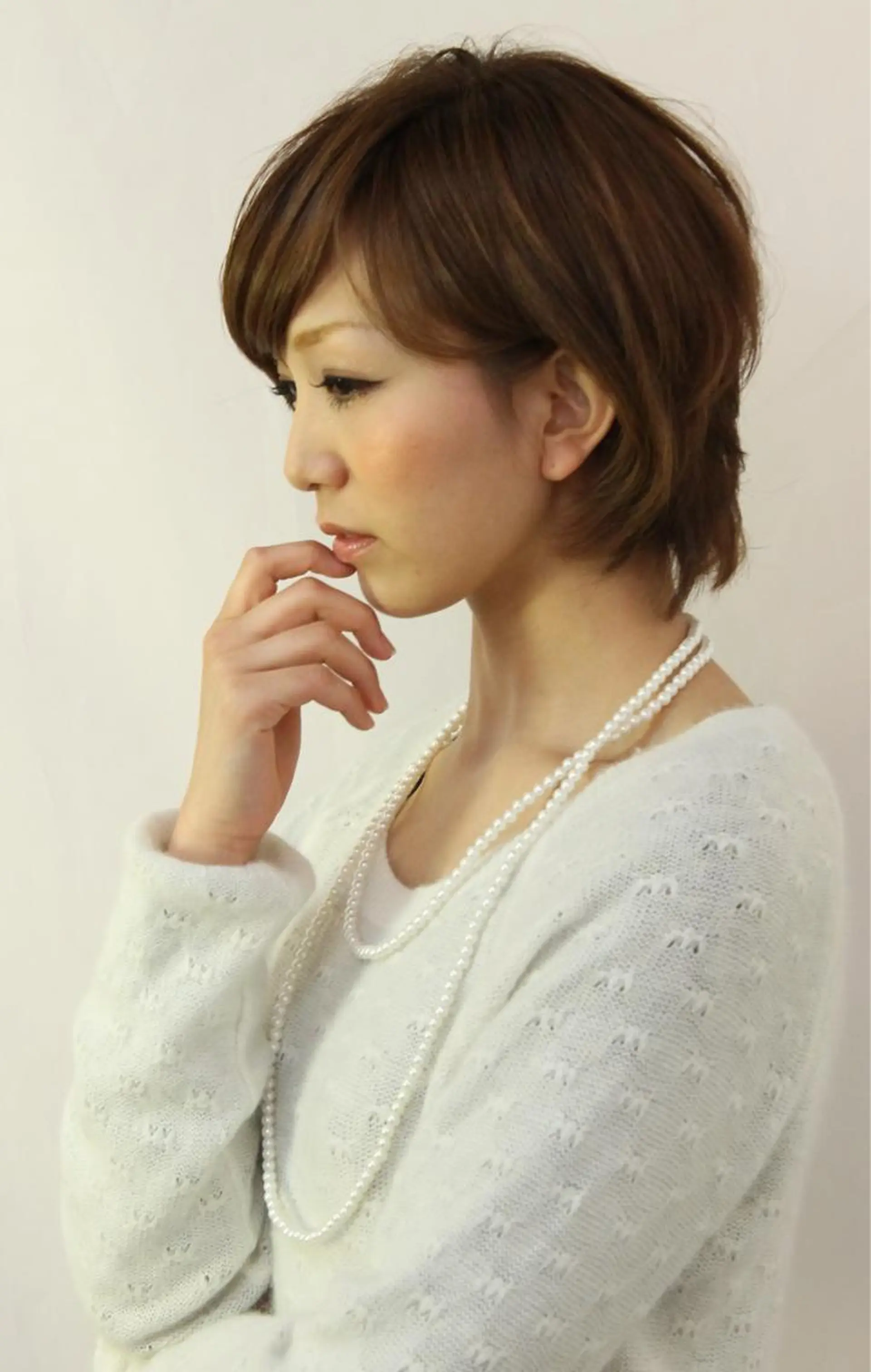 ショート カラー レイヤーカット ショートヘア 🤍デザインカラー 特化🤍HIROのヘアスタイル