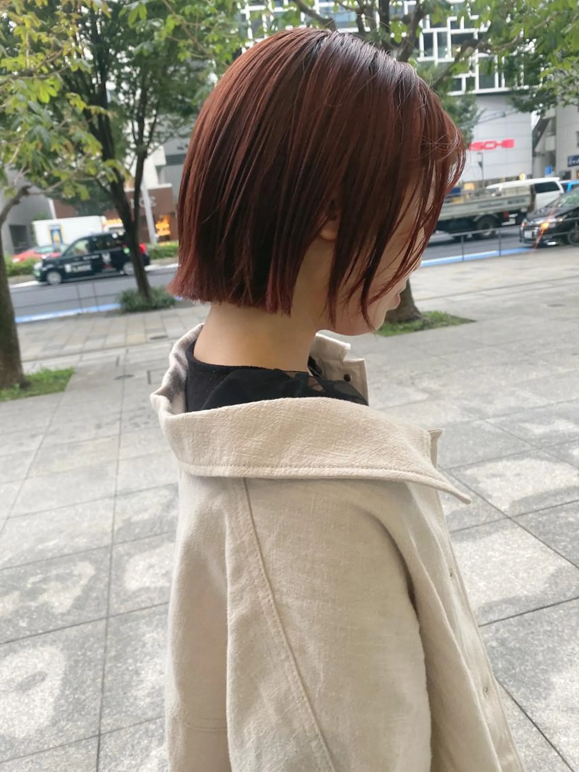 ショート カラー ヘアアレンジ 【代表】 たき〜のヘアスタイル