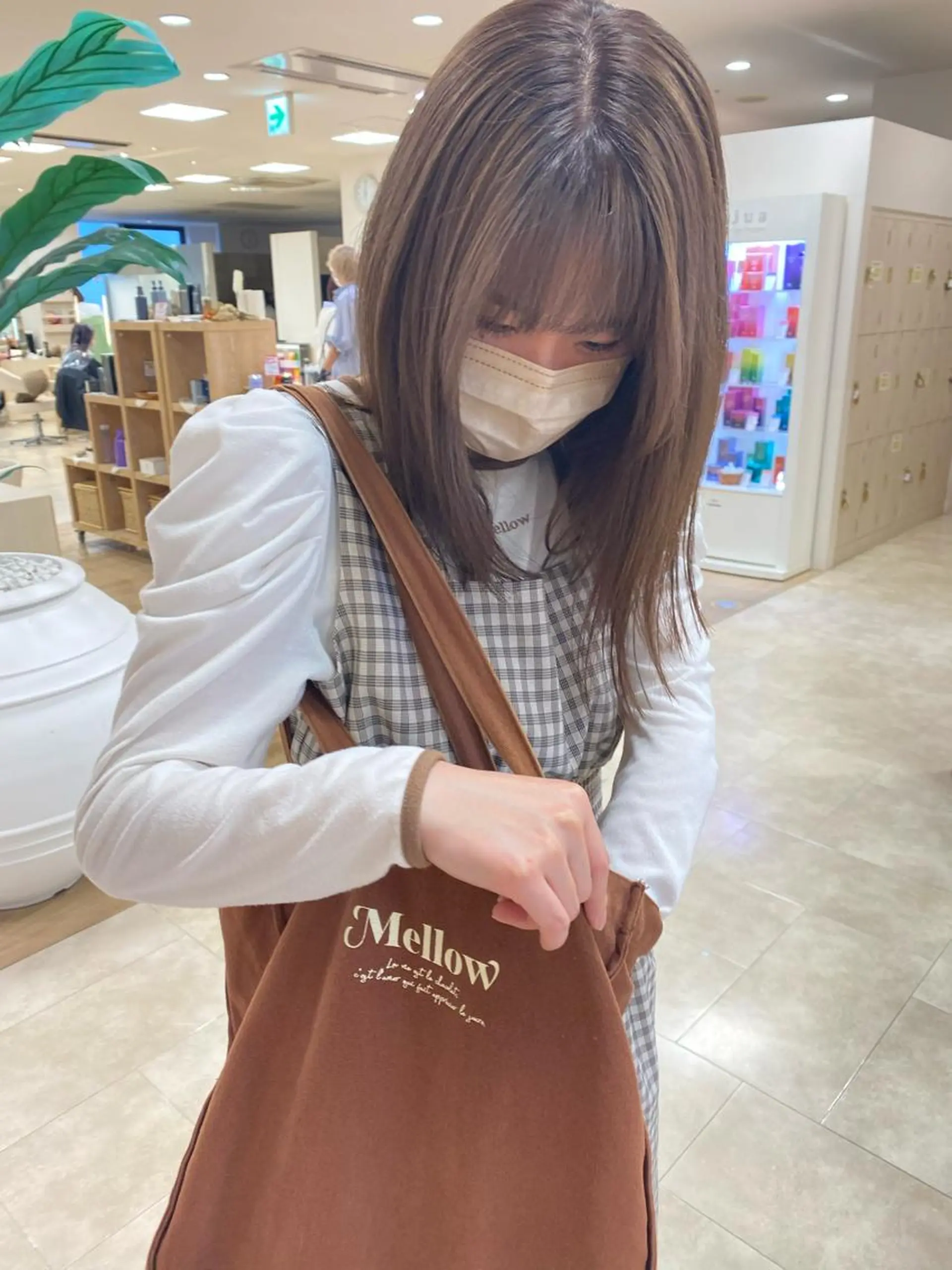 ミディアム カラー ヘアカラー レイヤー/ウルフ🤎 mayo.のヘアスタイル