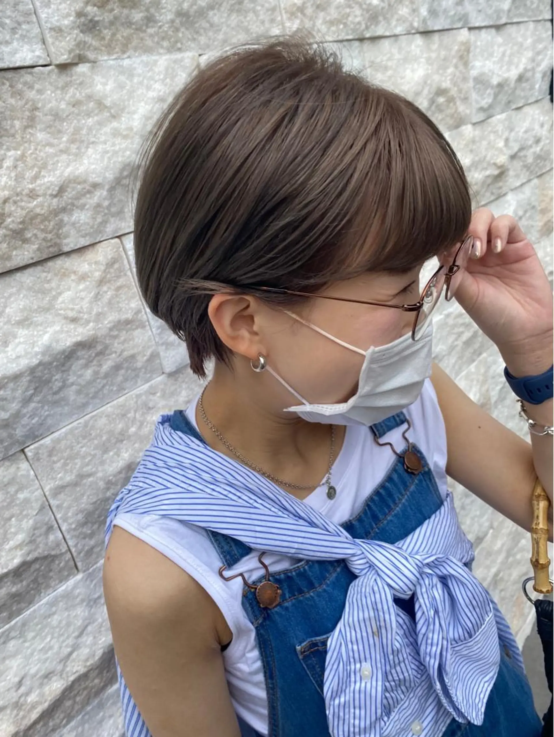 ショート クスカワ ノリエのヘアスタイル