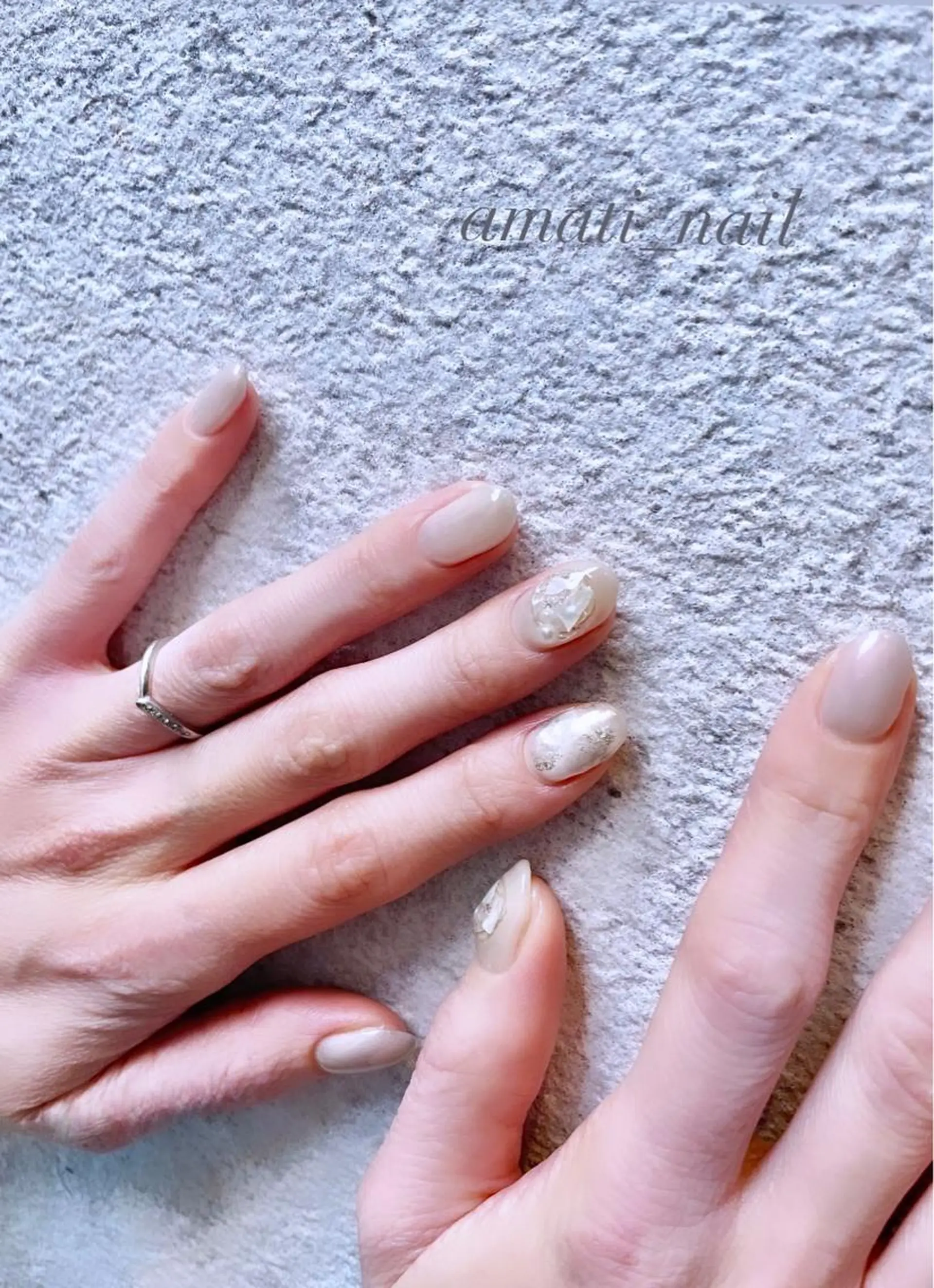 ネイル 入学式 フットネイル ジェルネイル グラデーション マグネットネイル ハンドネイル amati_nail TAKAKOのネイルデザイン