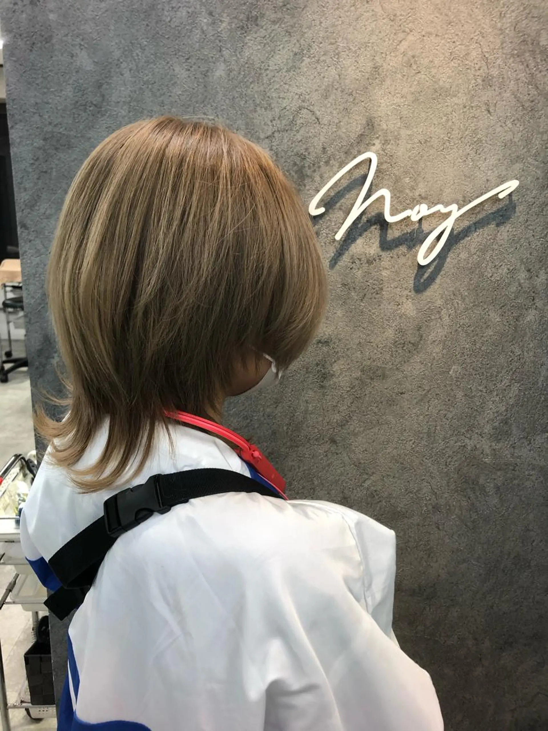 カラー ベージュカラー ダブルカラー ヘアカラー トリートメント Noy所属・Noyヨシモト ヒロトのヘアスタイル