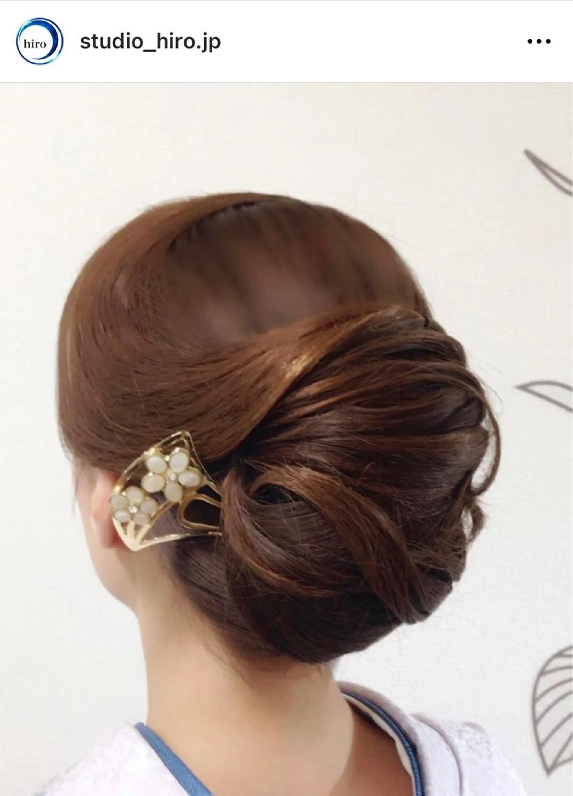 ロング ヘアセット 京都.祇園セットサロン:スタジオ ヒロ【Studio hiro】所属・ヒロ(hiro) •スタジオヒロのヘアスタイル