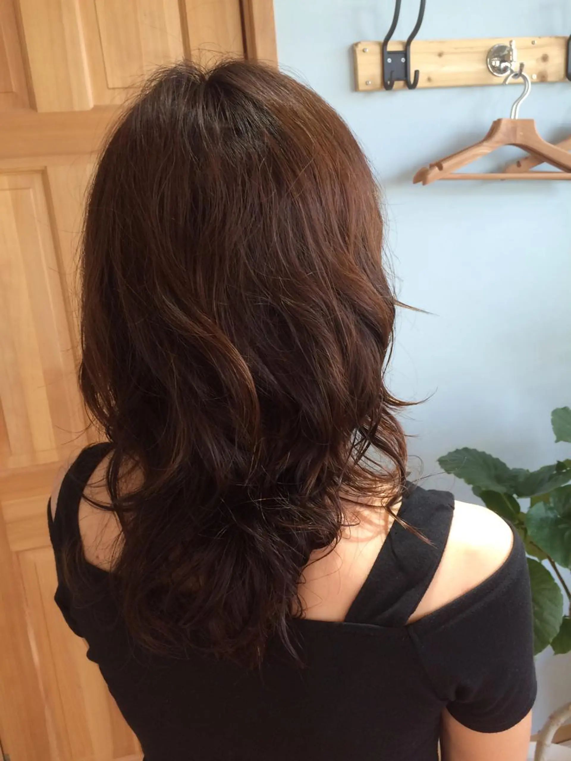 ミディアム セミロング ロング カット パーマ トリートメント Pinna by Lasetta所属・瀬田 幸代のヘアスタイル