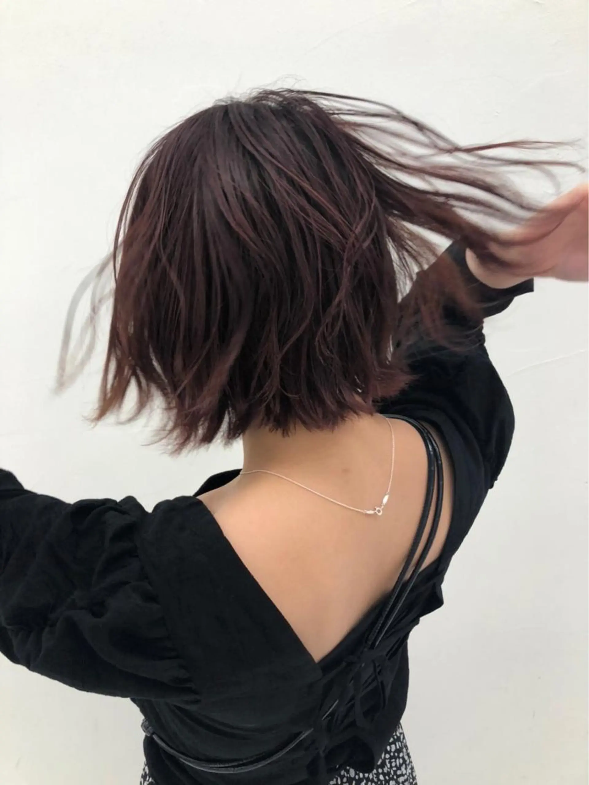 ショート カラー ヘアアレンジ putri 川邉 優花のヘアスタイル