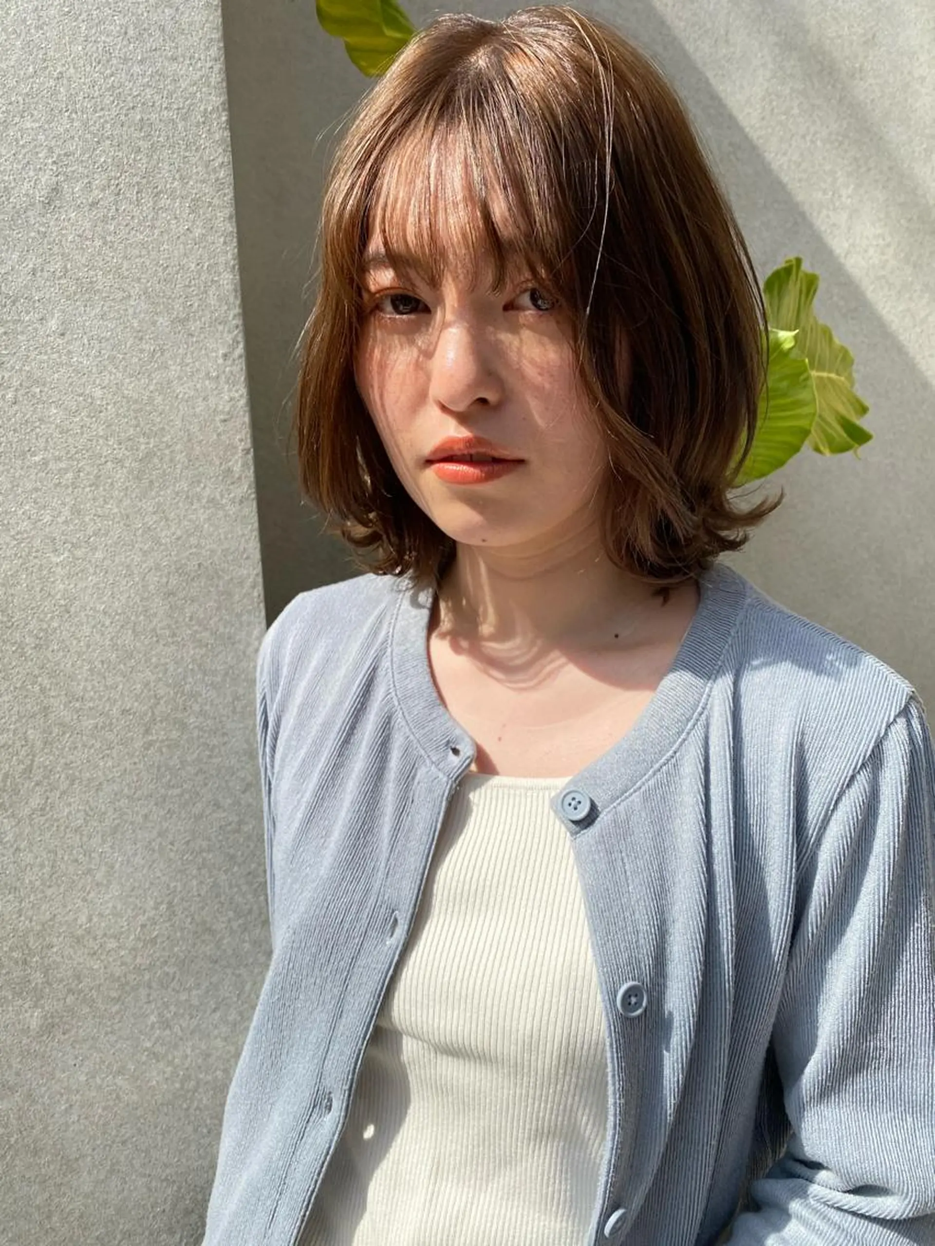 ミディアム カット VLOW nex the salon所属・韓国風/髪質改善/ ナガヤアキラのヘアスタイル