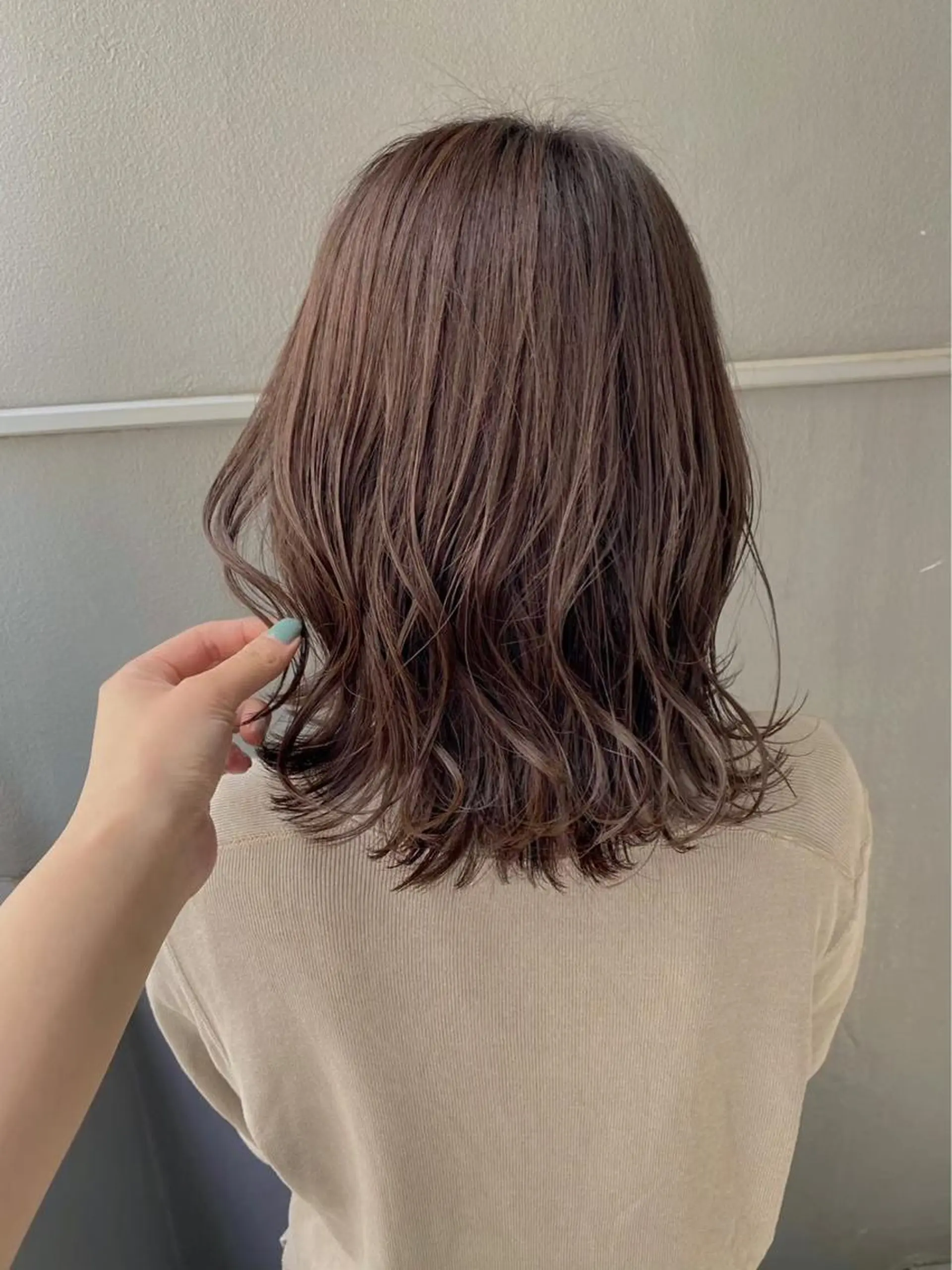 セミロング カット ヘアカラー トリートメント HACCH （ハッチ）所属・🪼ボブ/ミニボブ /髪質改善🪼のヘアスタイル