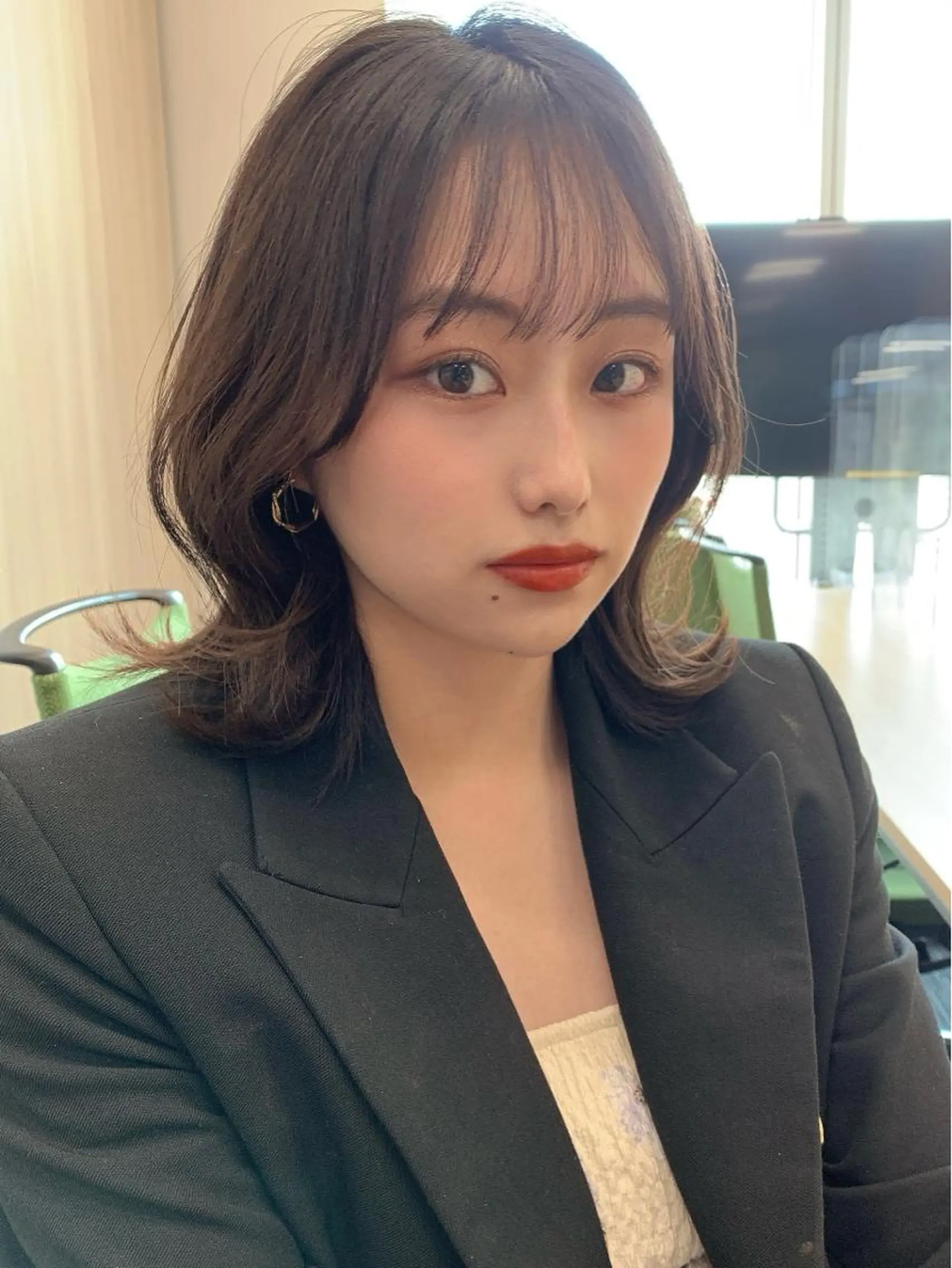 ショート カラー カット ヘアカラー トリートメント ヘッドスパ 透明感/オリーブ/ グレージュ/YUKAのヘアスタイル