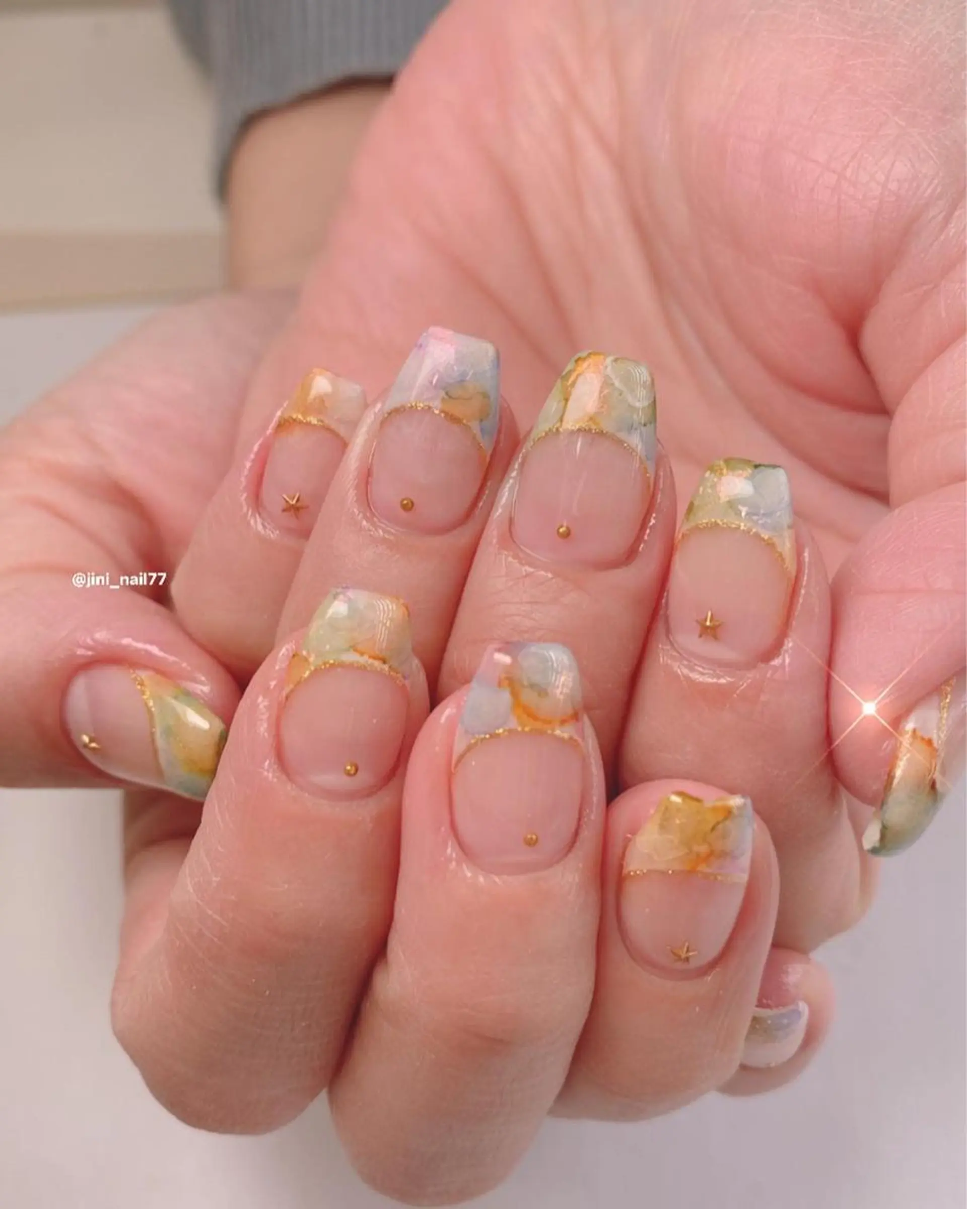 ネイル ハンドネイル JINI NAIL所属・ジニ ネイルのネイルデザイン