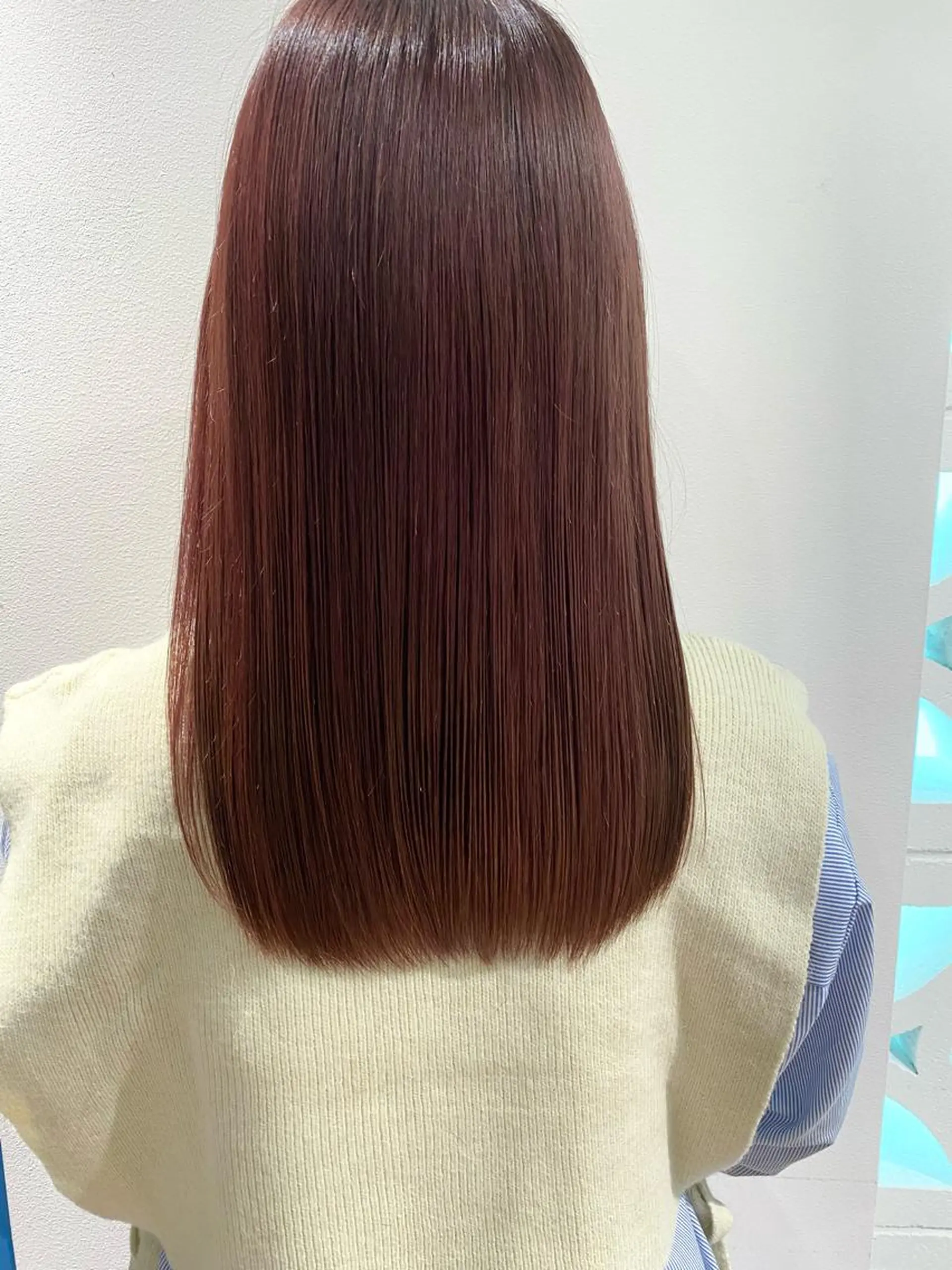 セミロング 髪質改善 トリートメント ANY mikuのヘアスタイル