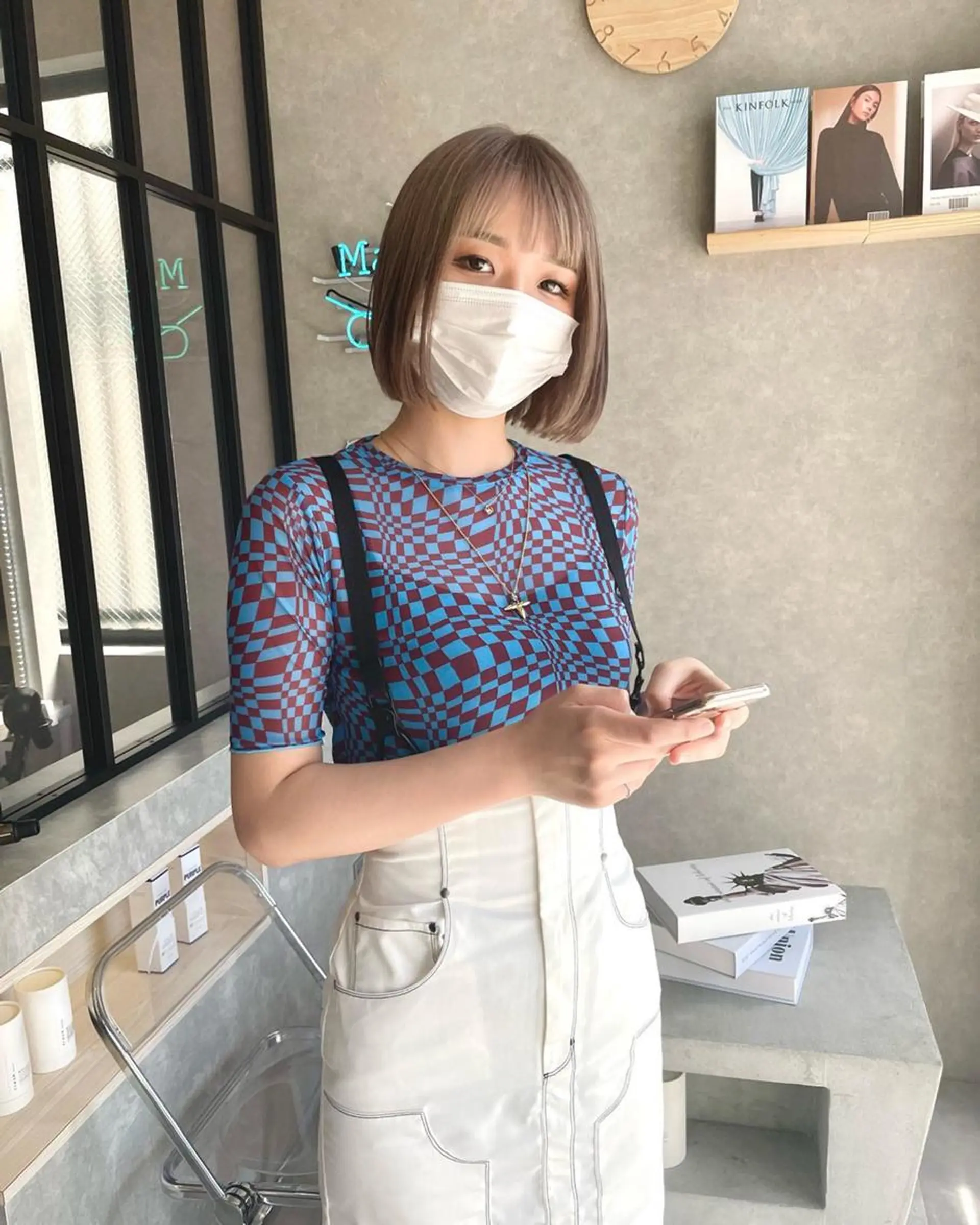 ショート ボブ ショートヘア 河原 亮のヘアスタイル