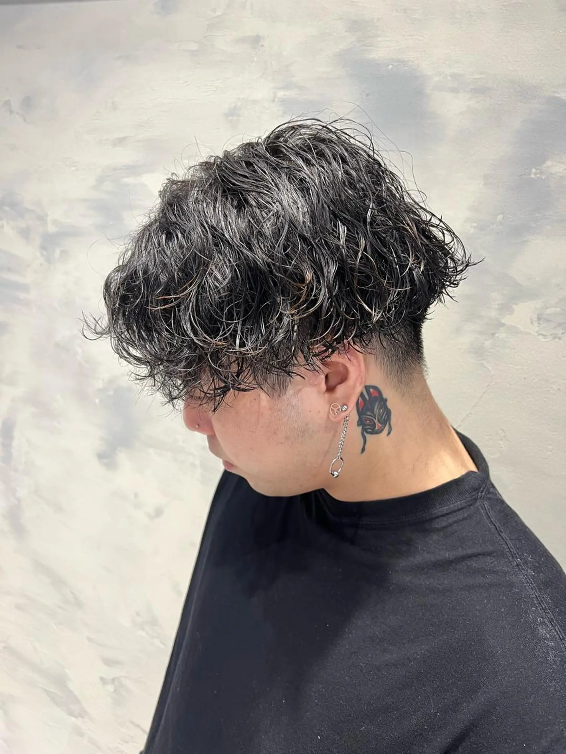 ショート カット パーマ バレイヤージュ職人 🔥代表YU-SHIのヘアスタイル