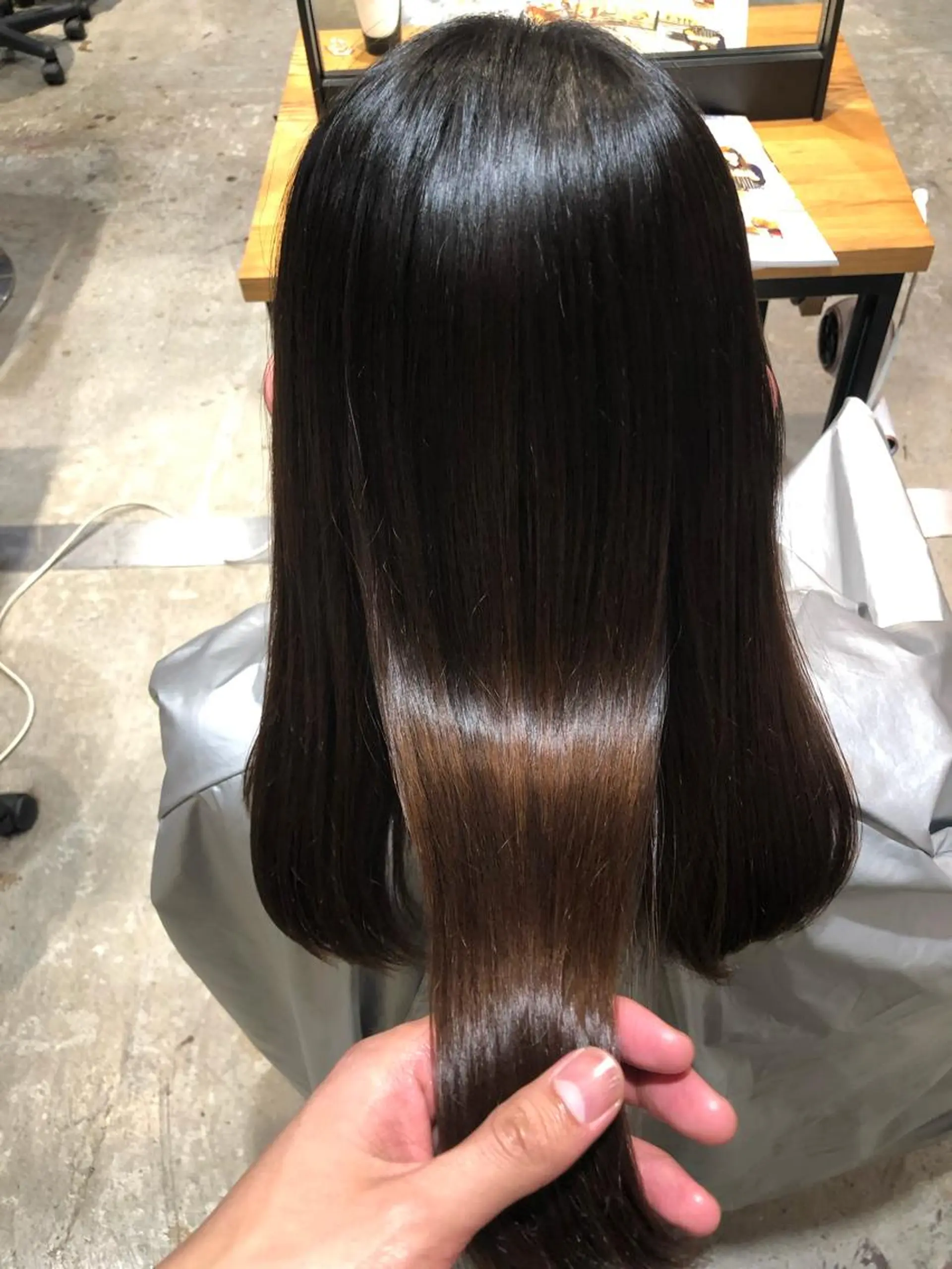 ロング 佐藤 高徳のヘアスタイル