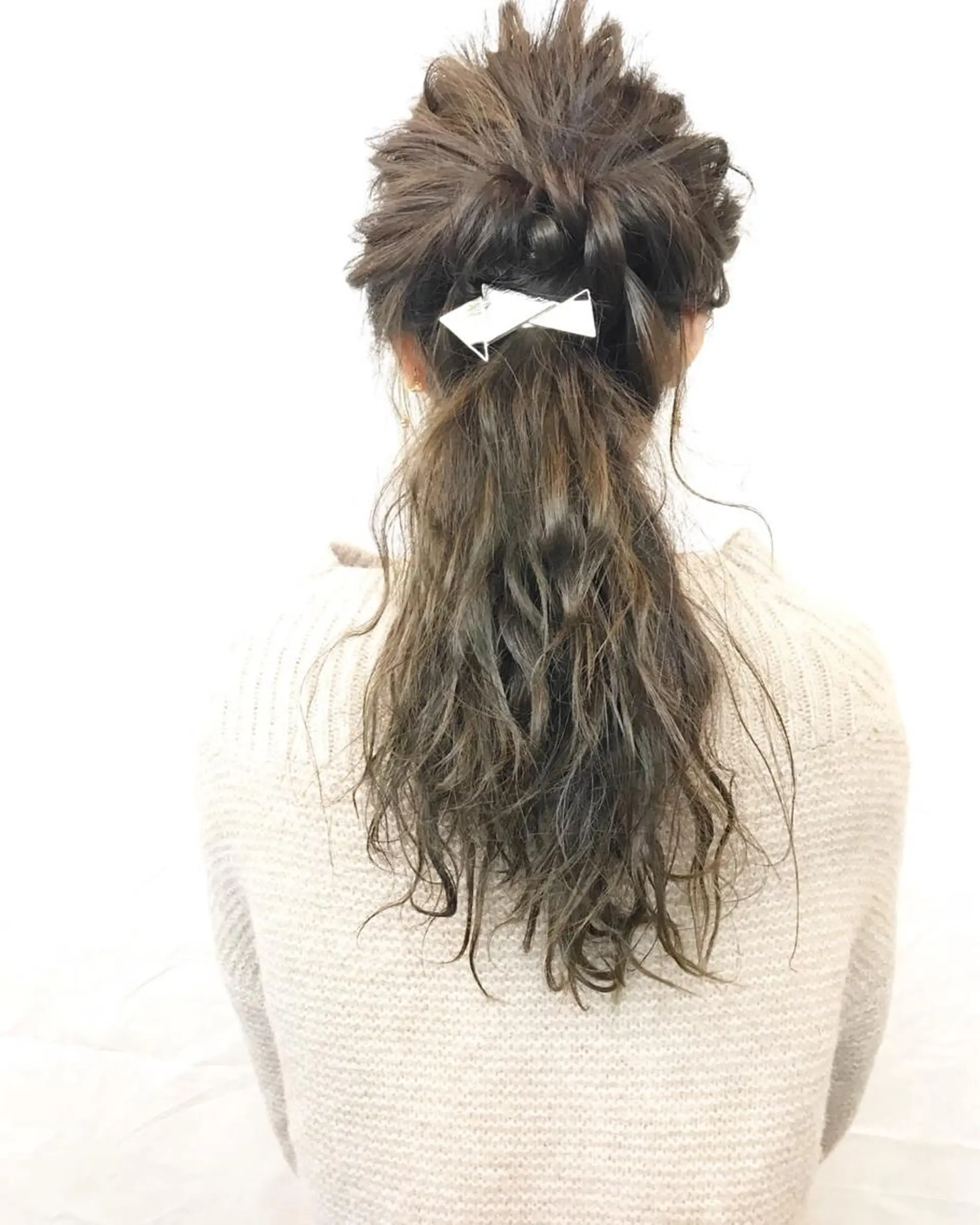 セミロング ヘアアレンジ swordlief 鶴見店のヘアスタイル