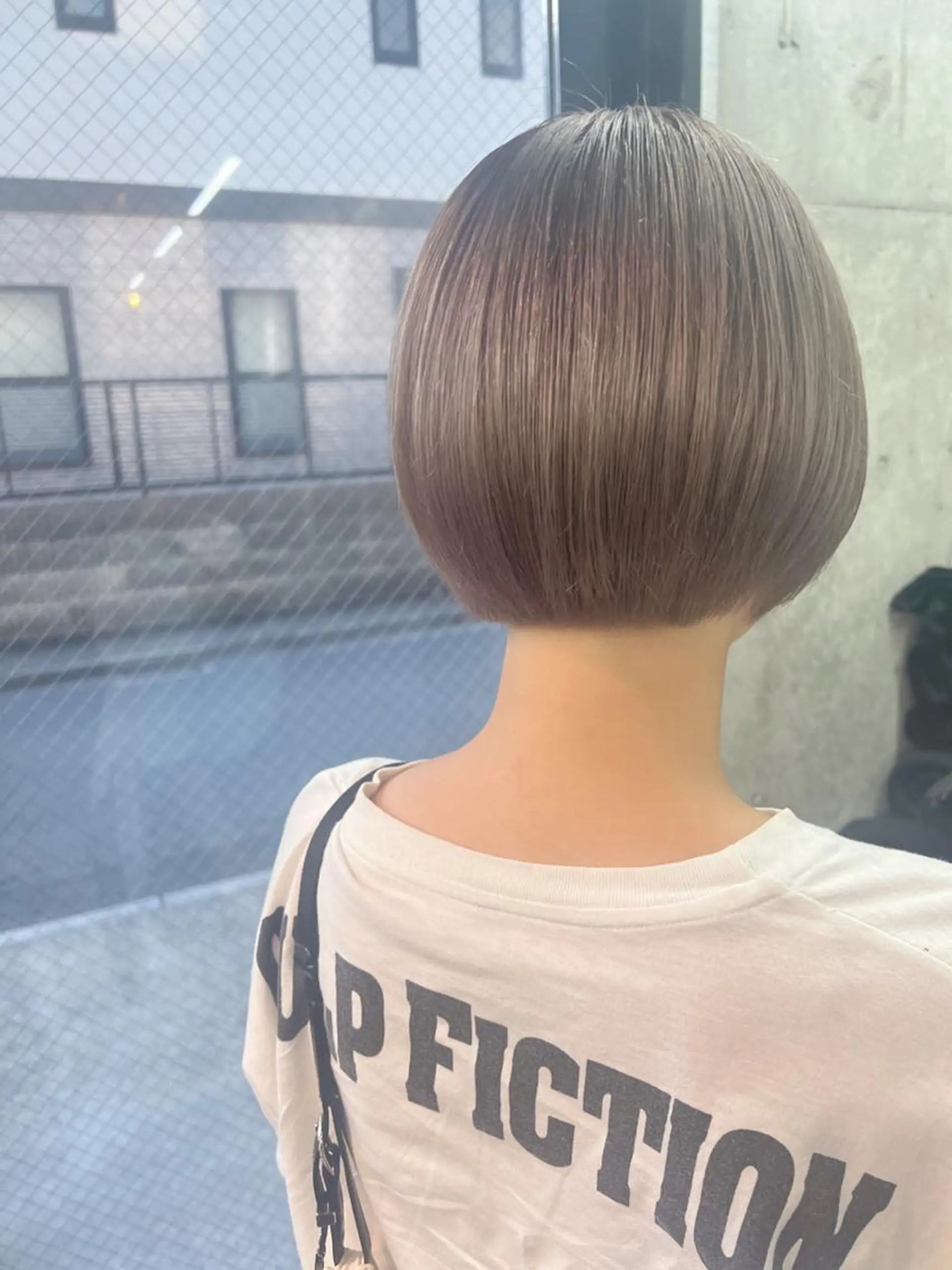 ショート HOODS hair salon所属・透明感カラー🌿ボブ ✨飛田　ケイのヘアスタイル