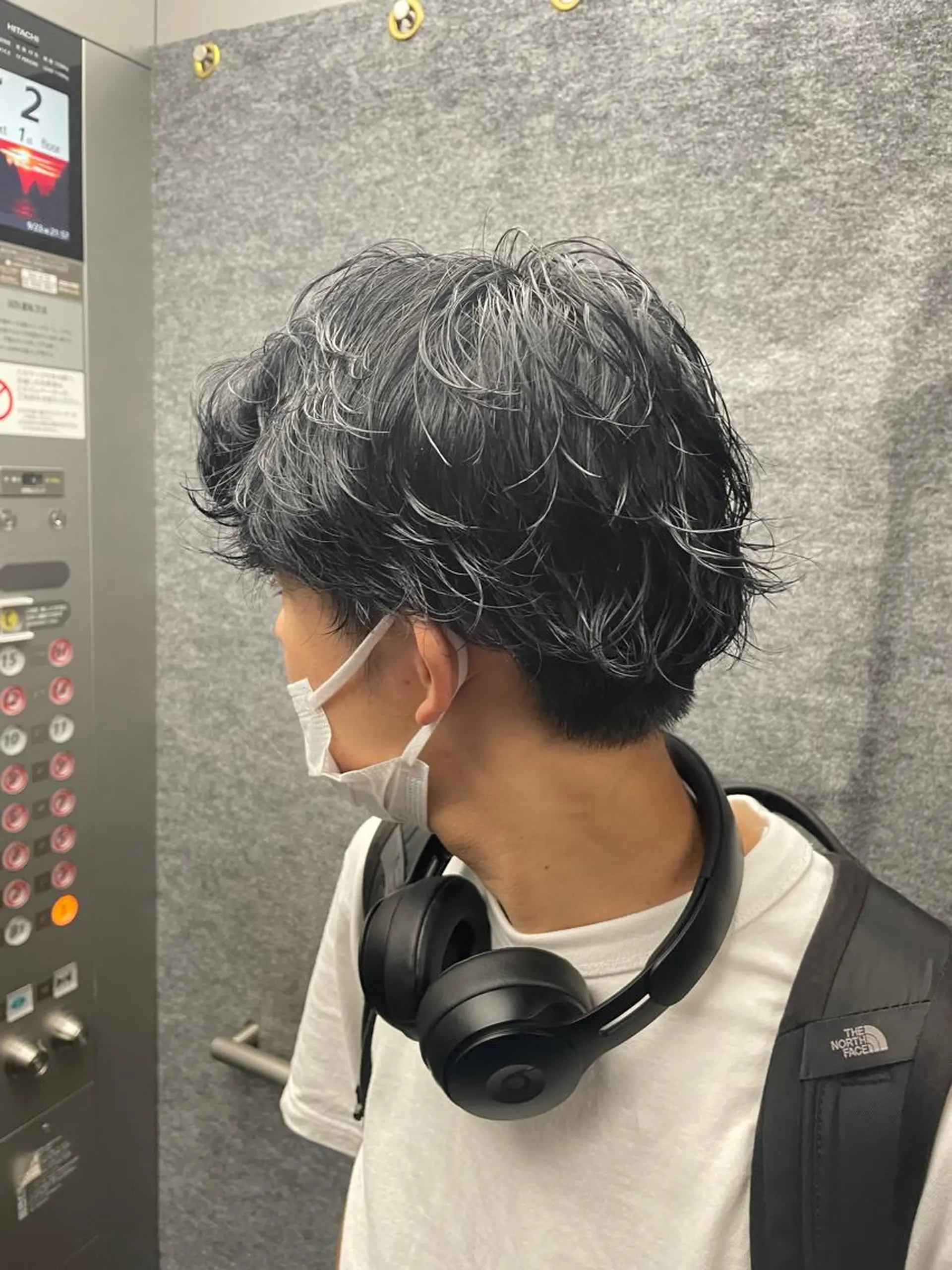 ショート パーマ ミンクス銀座店所属・MINX 外山 海成/銀座のヘアスタイル