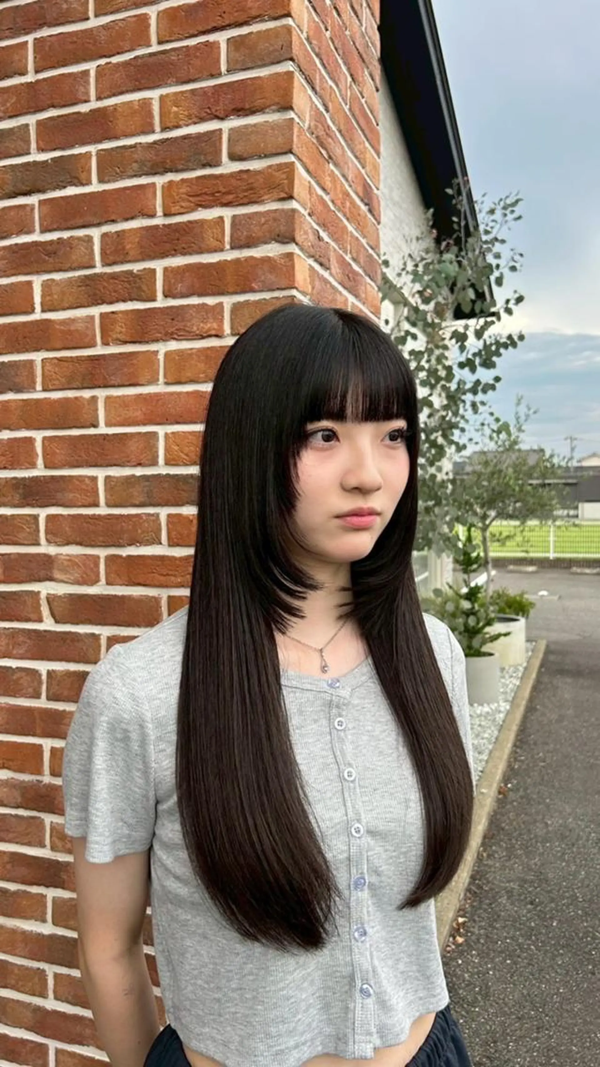 ロング 高村 菜子のヘアスタイル