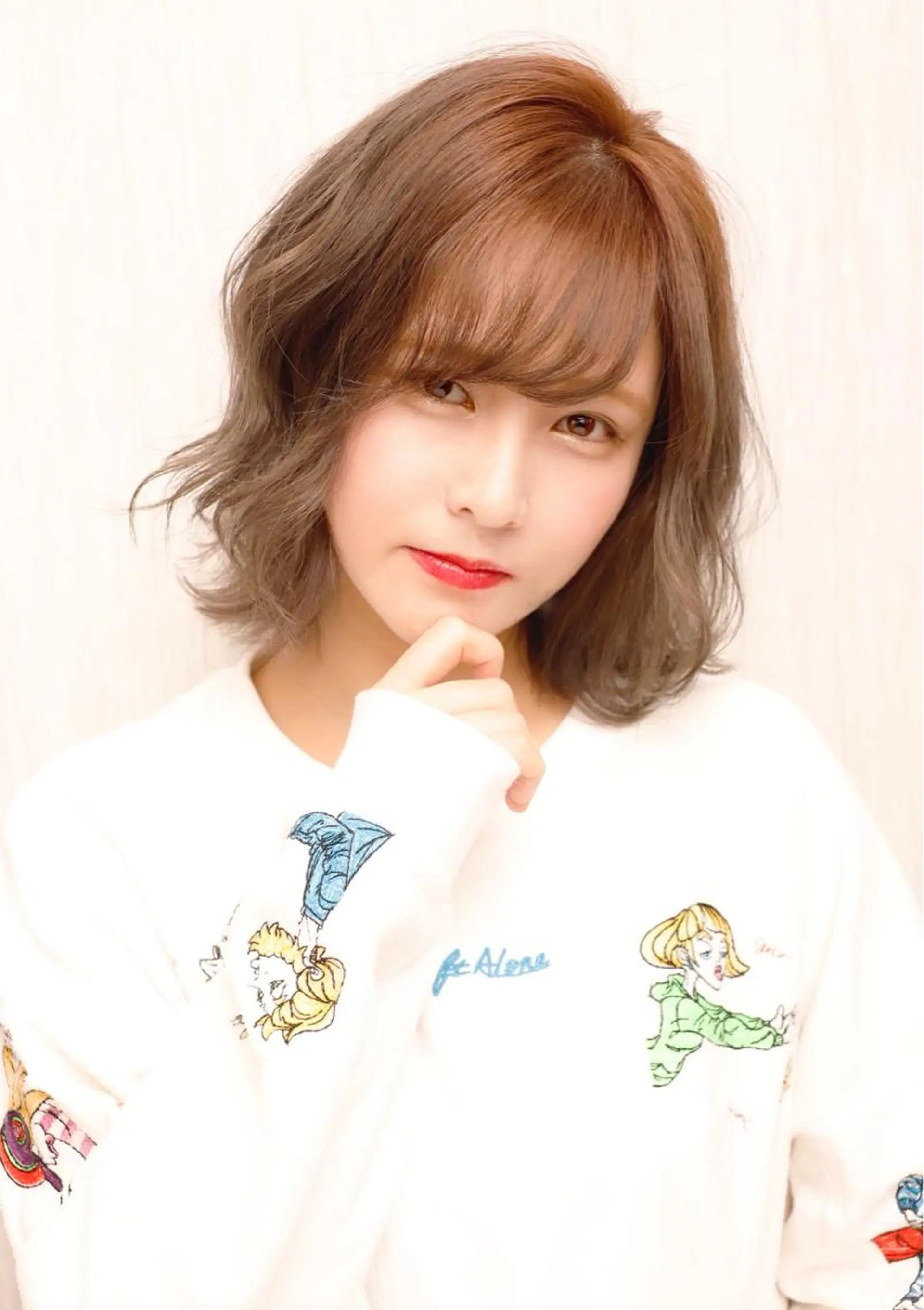 カラー カット ヘアカラー トリートメント ヘアセット 千葉 大聖のヘアスタイル