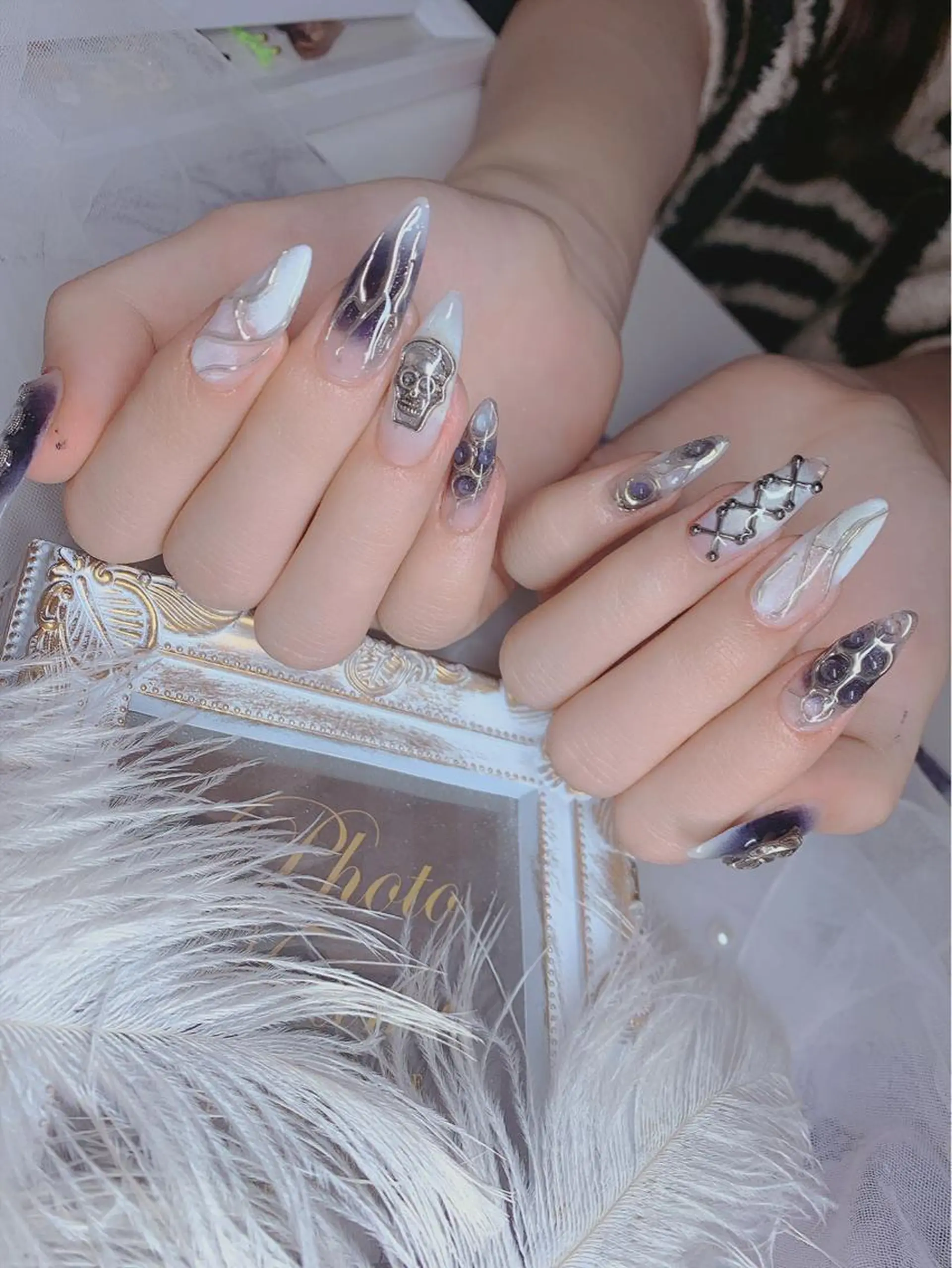 ネイル 長さだし専門店 M2　rikaのネイルデザイン