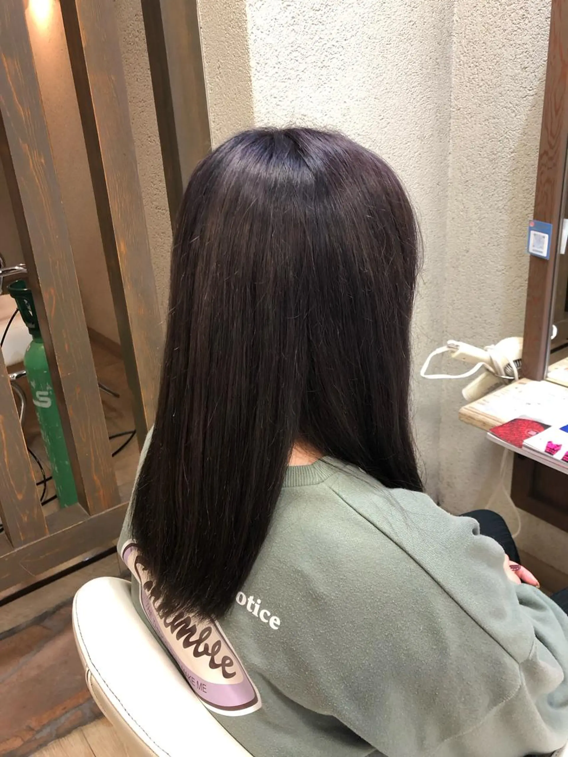 ミディアム ヘアカラー 阿部 美咲のヘアスタイル
