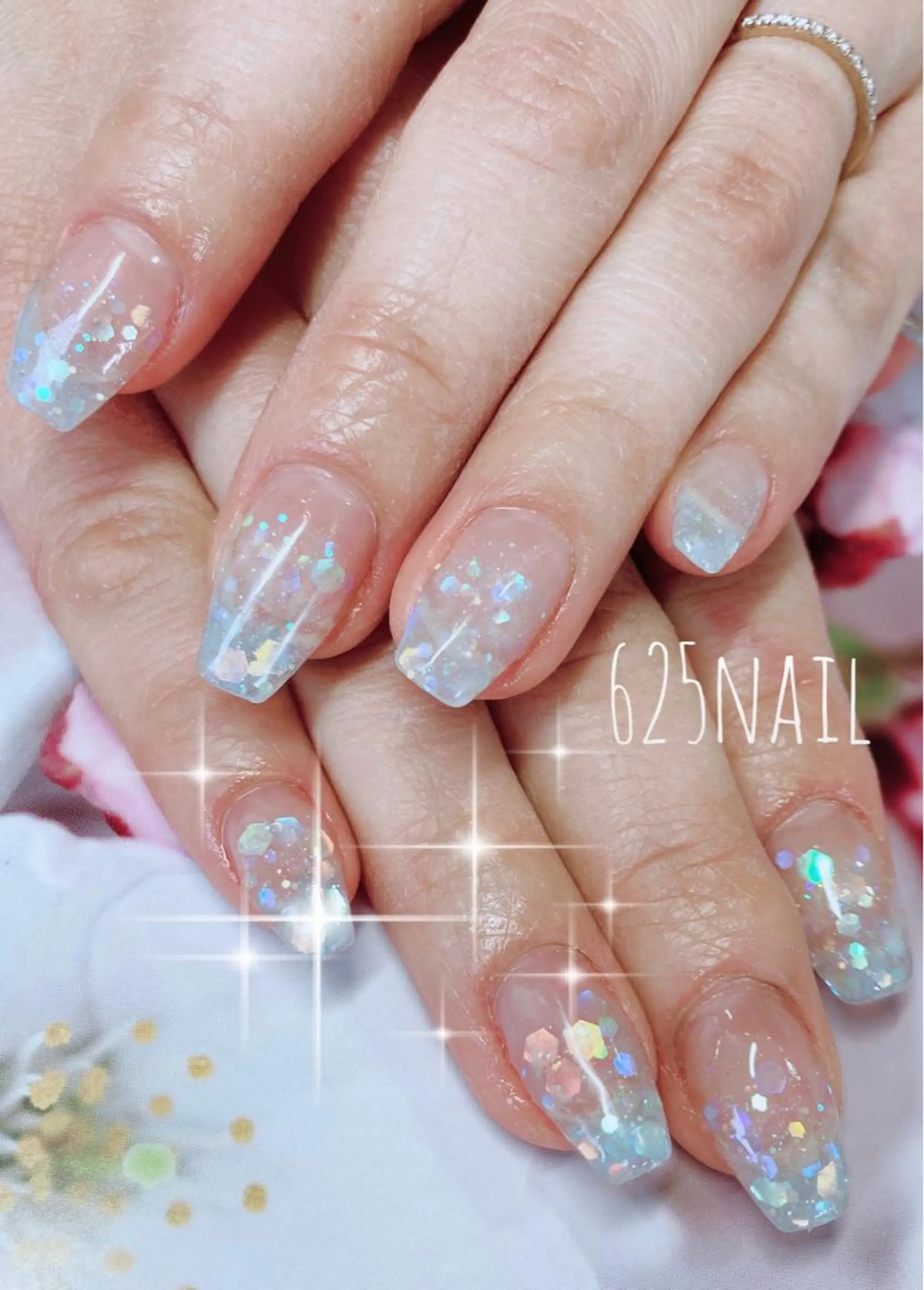 ネイル ハンドネイル 625nail 無料P有/春日白水のネイルデザイン