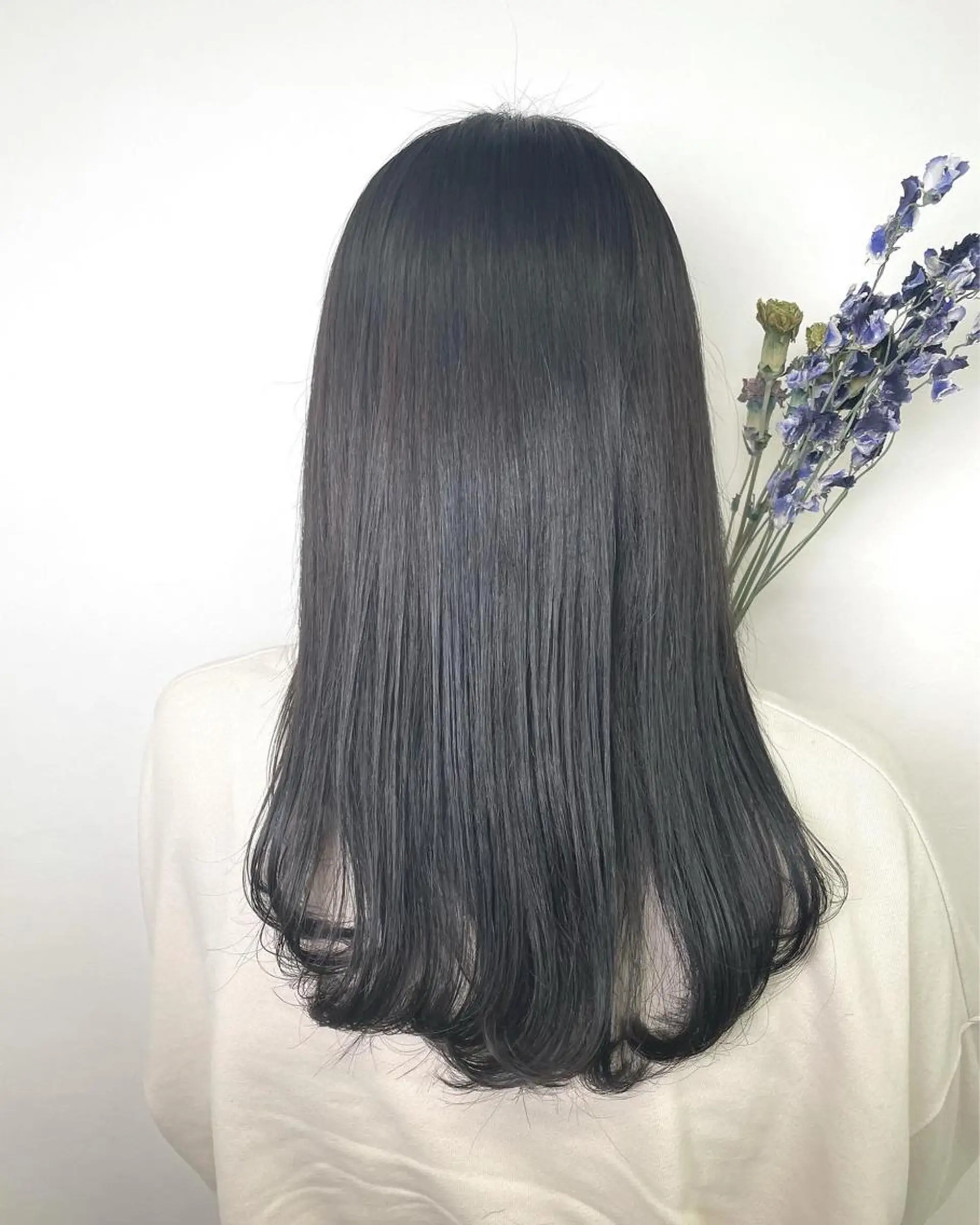 ロング カラー 🔵暗髪　特化🔵 梅田・増田のヘアスタイル