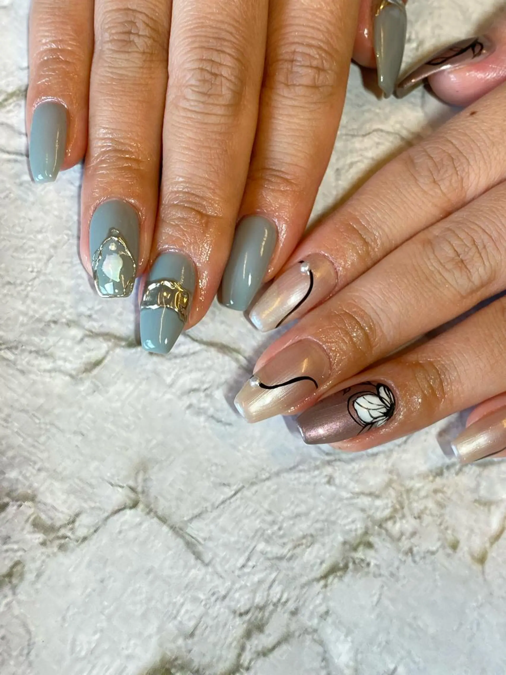 ネイル M nail はやまうららのネイルデザイン