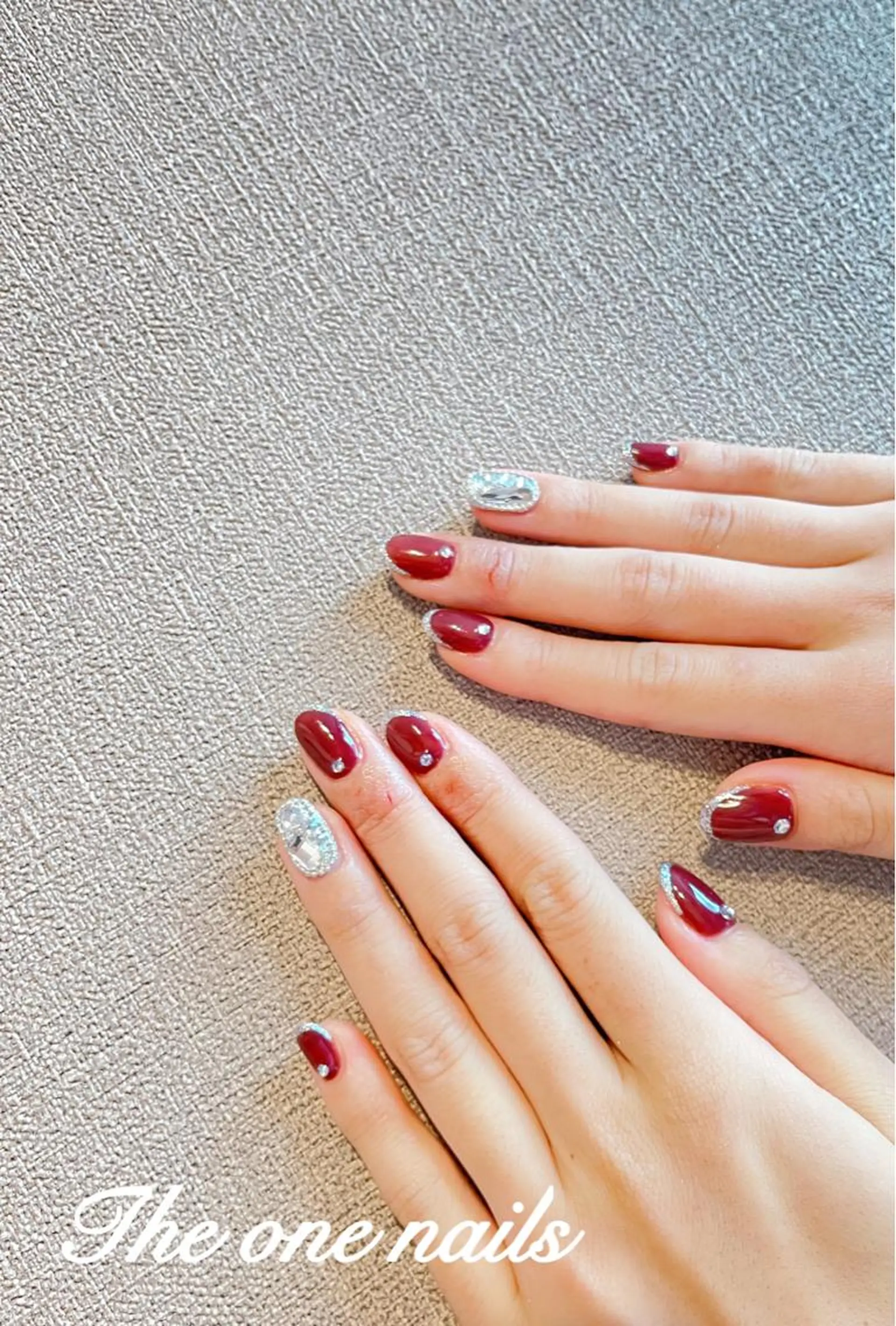 ネイル ジェルネイル ストーンネイル 🌵the.one nails🌵新小岩のネイルデザイン