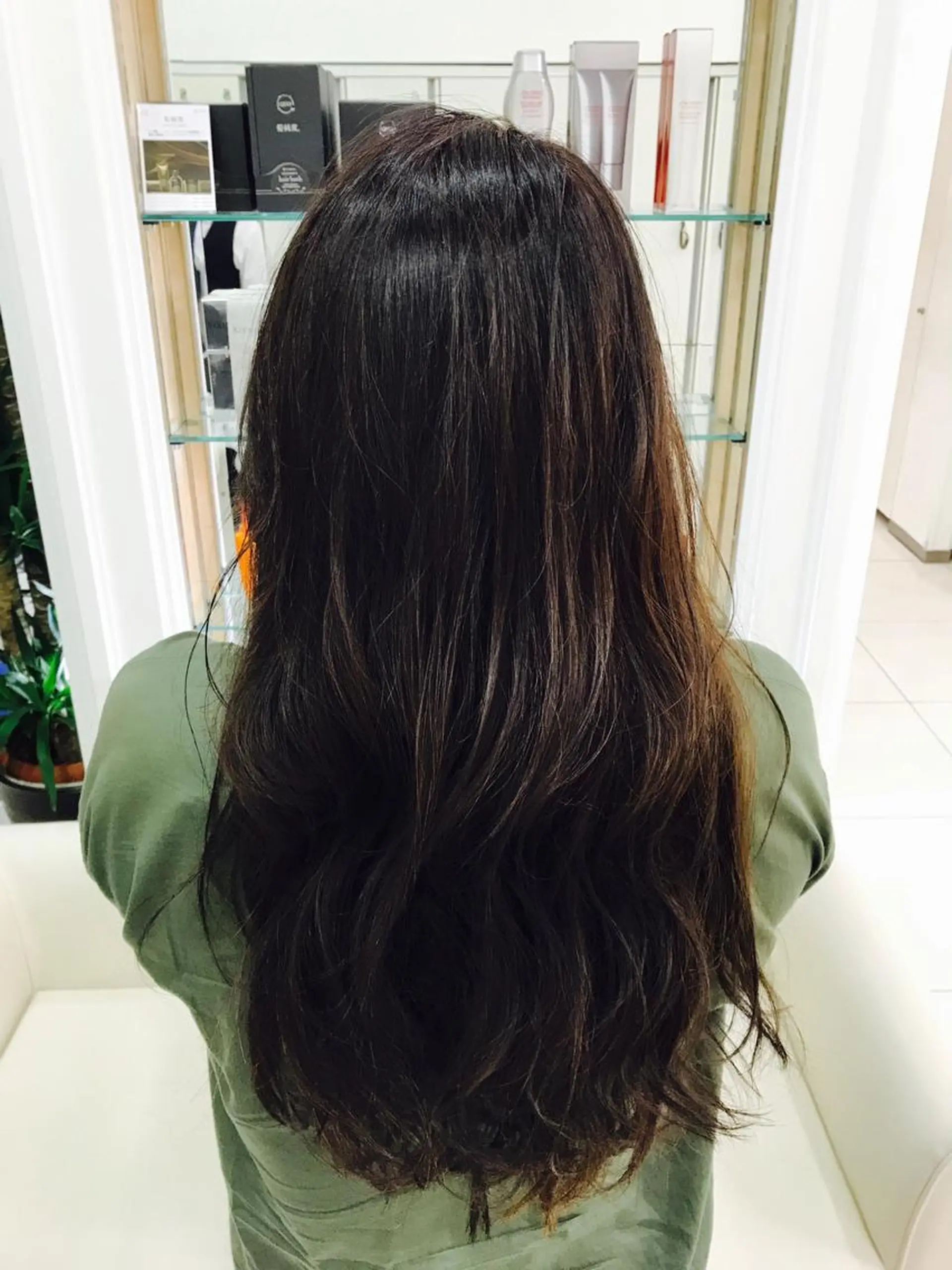 ロング 大澤 碧のヘアスタイル