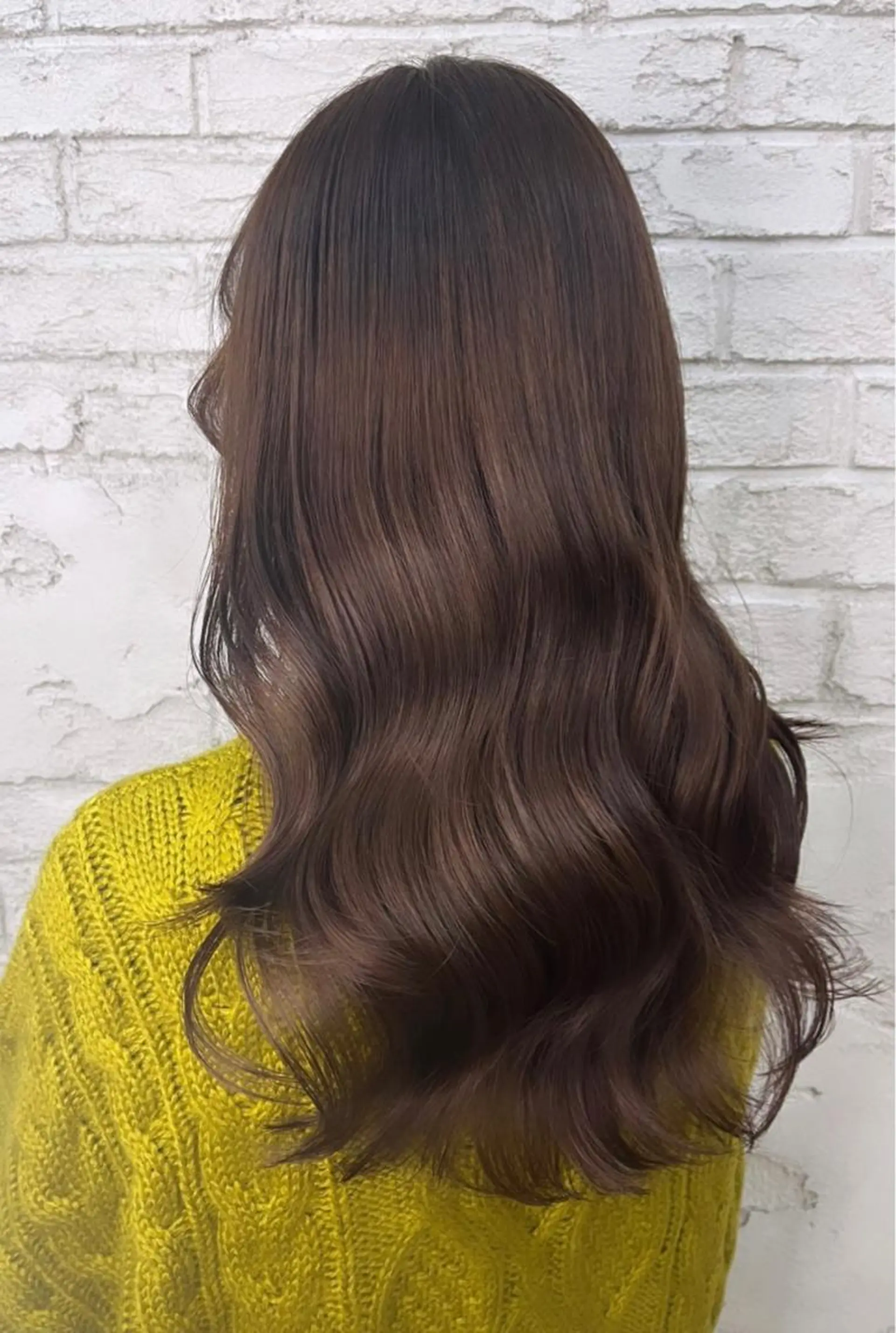 ロング カラー ヘアアレンジ 🪽髪質改善ストレー ト🤍美羽🤍のヘアスタイル